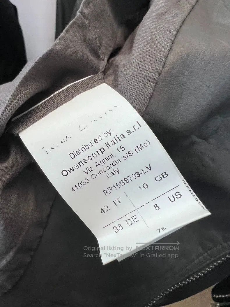 Rick Owens Rick Owens Leather Biker Jacket for Women. Size US L / EU 52-54 / 3 - 4 Thumbnail