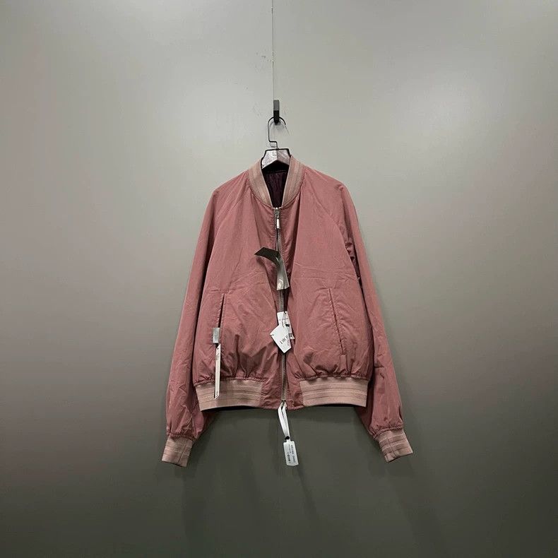 Dior Dior Burgundy full-print old flower double-sided zipper jac Size US L / EU 52-54 / 3 - 4 Thumbnail