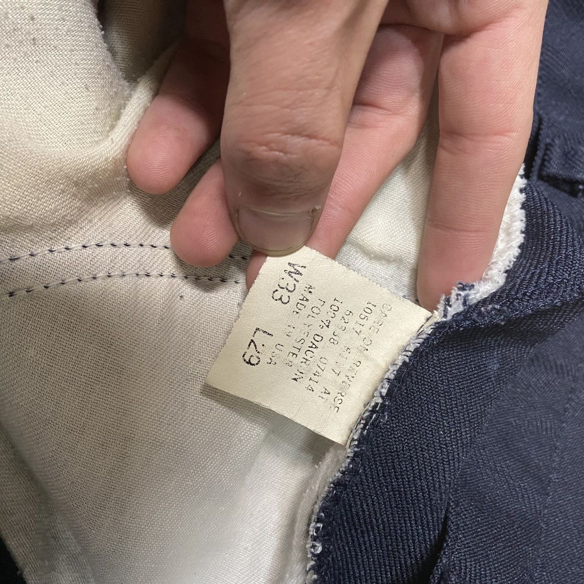 Levi's × Vintage Vintage Levi’s Dacron Dress Formal Pants USA 80s Size US 31 - 3 Thumbnail