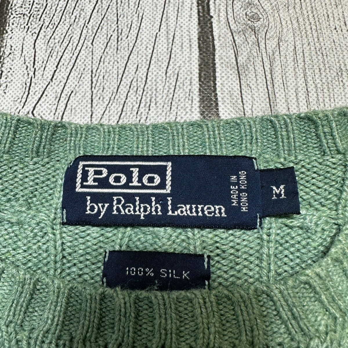 Vintage Vintage Polo silk sweater Size US M / EU 48-50 / 2 - 4 Thumbnail