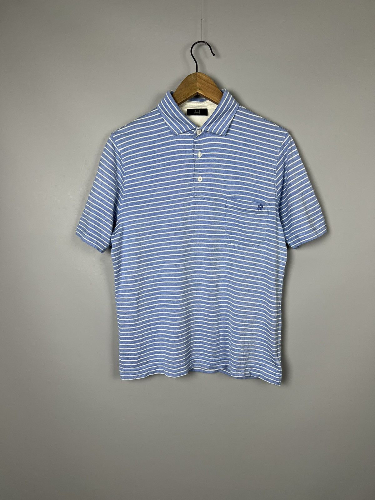 Alfred Dunhill (M) Dunhill Polo shirt mulberry silk / cotton rare 😍 Size US M / EU 48-50 / 2 - 1 Thumbnail