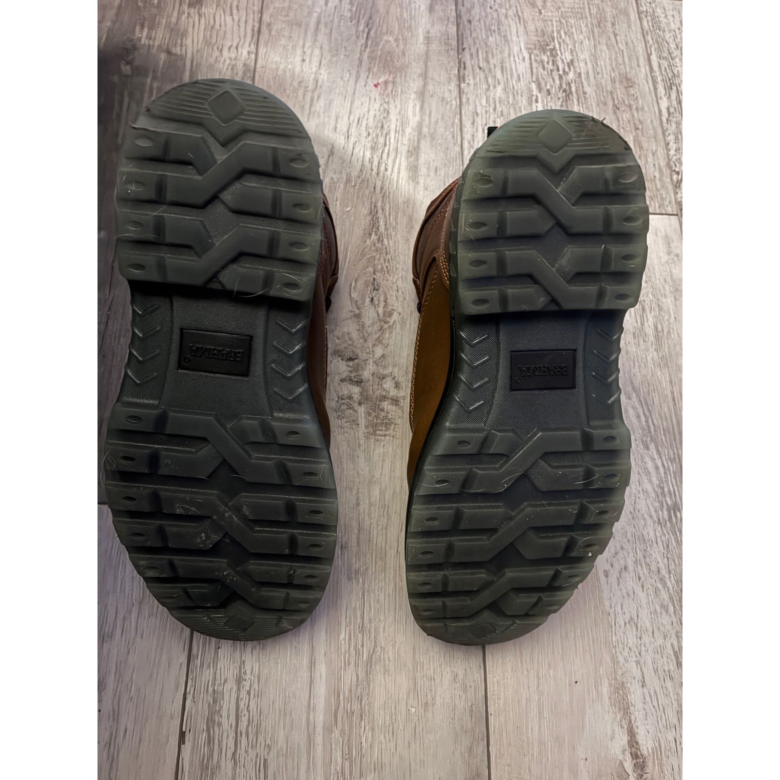 BRAHMIN Brahmans Steel Toe Work Boots Size US 7 / EU 40 - 5 Thumbnail