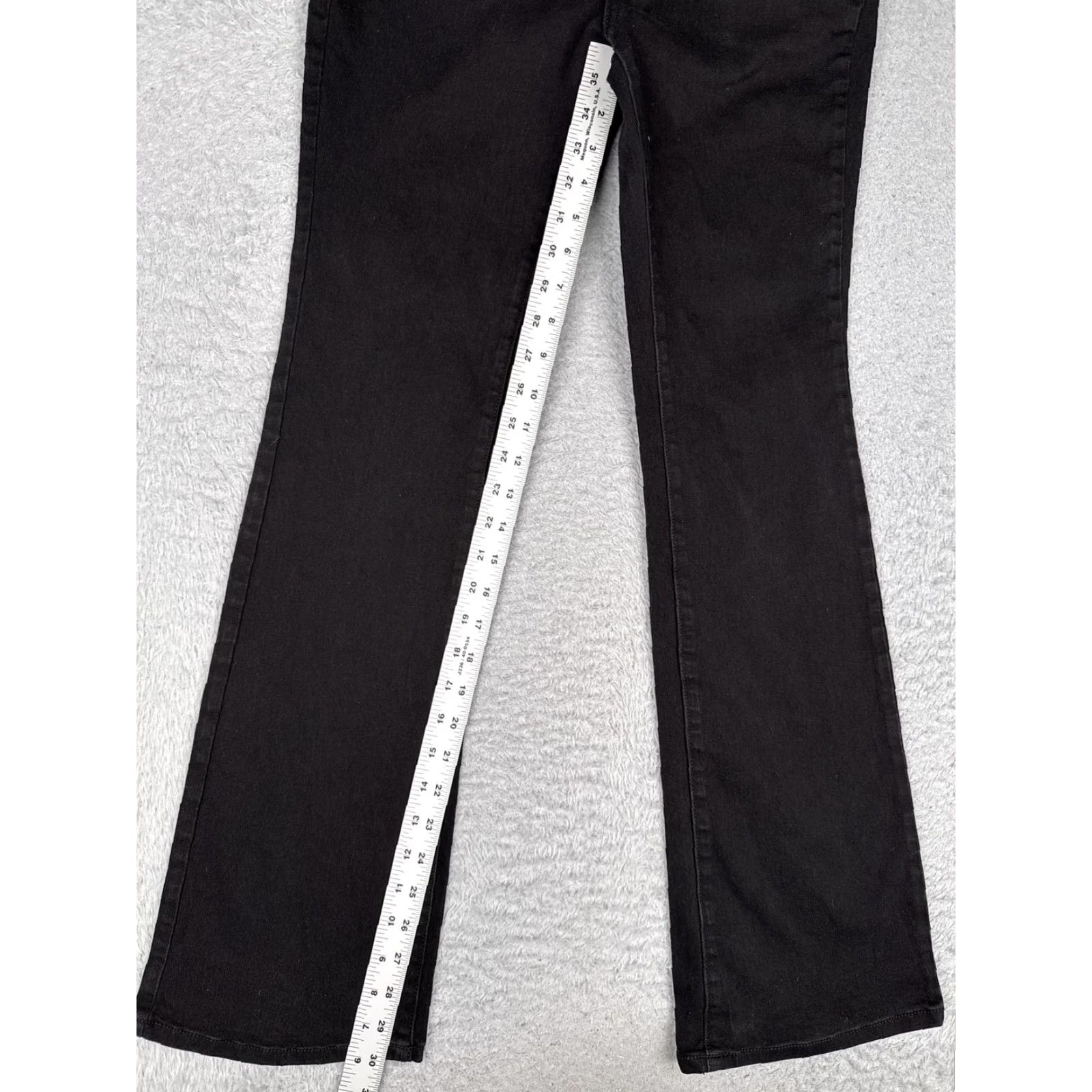 Vintage Nobo Jeans Juniors 5 Bootcut Dark Wash Mid Rise Stretch Denim Pants 5-Pocket Black Women's Size 27" / US 4 / IT 40 - 7 Thumbnail