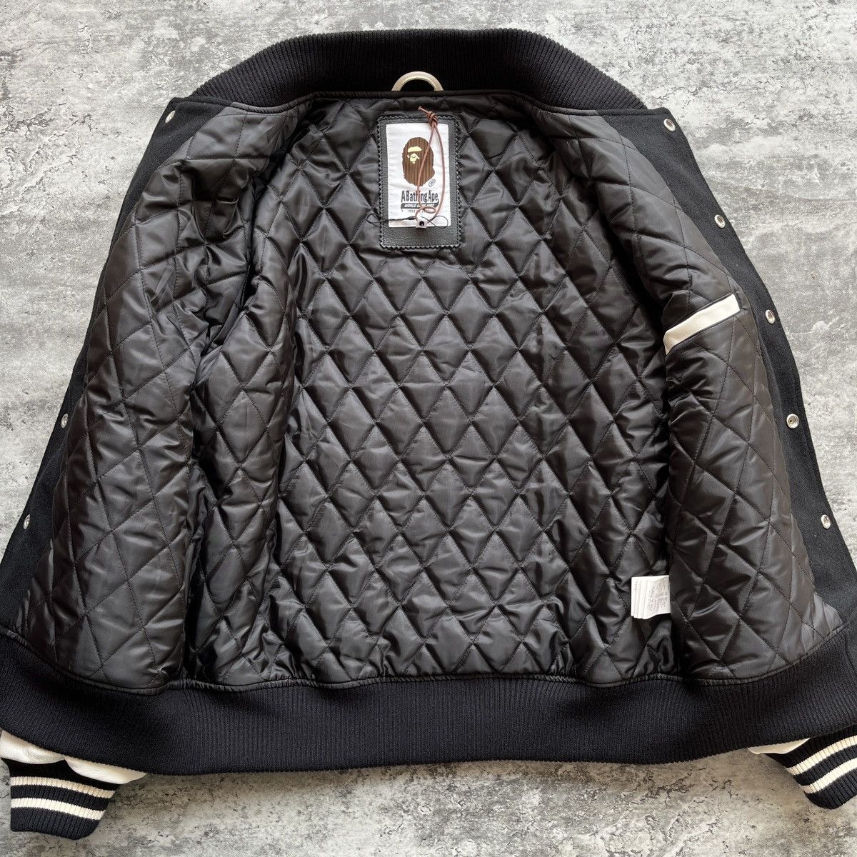 Bape Bape Crazy Patch Varsity Jacket F/W 2021 Size US M / EU 48-50 / 2 - 3 Thumbnail