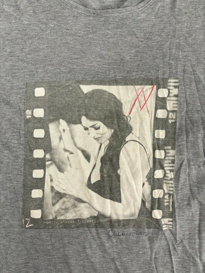 Dolce & Gabbana 2000s Dolce & Gabbana Monica Belluci Cinema Grey T-Shirt Size US M / EU 48-50 / 2 - 7 Thumbnail
