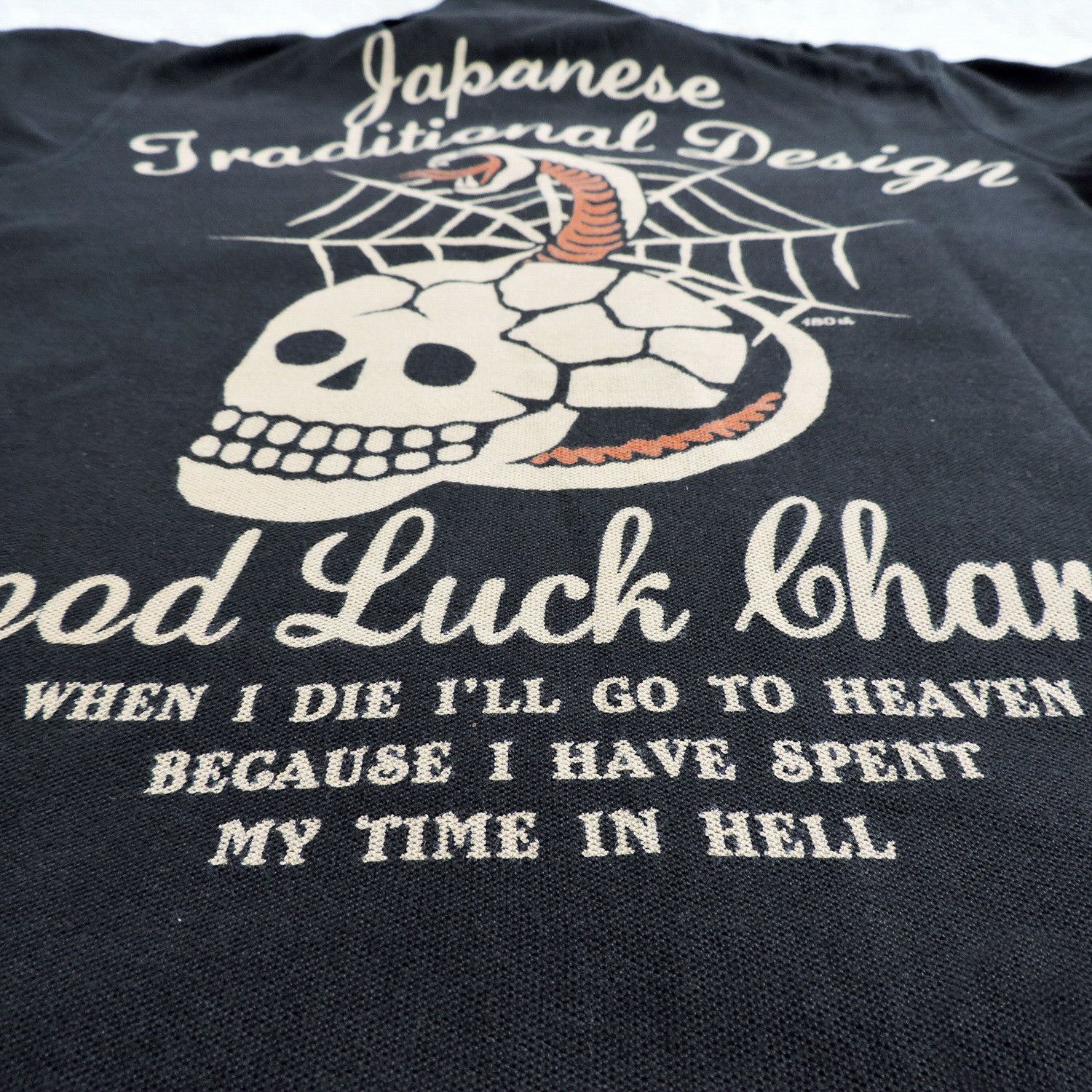 Tedman TEDMAN SKULL SKELETON SNAKE ‘GOOD LUCK CHARM’ POLO SHIRT Size US M / EU 48-50 / 2 - 8 Thumbnail
