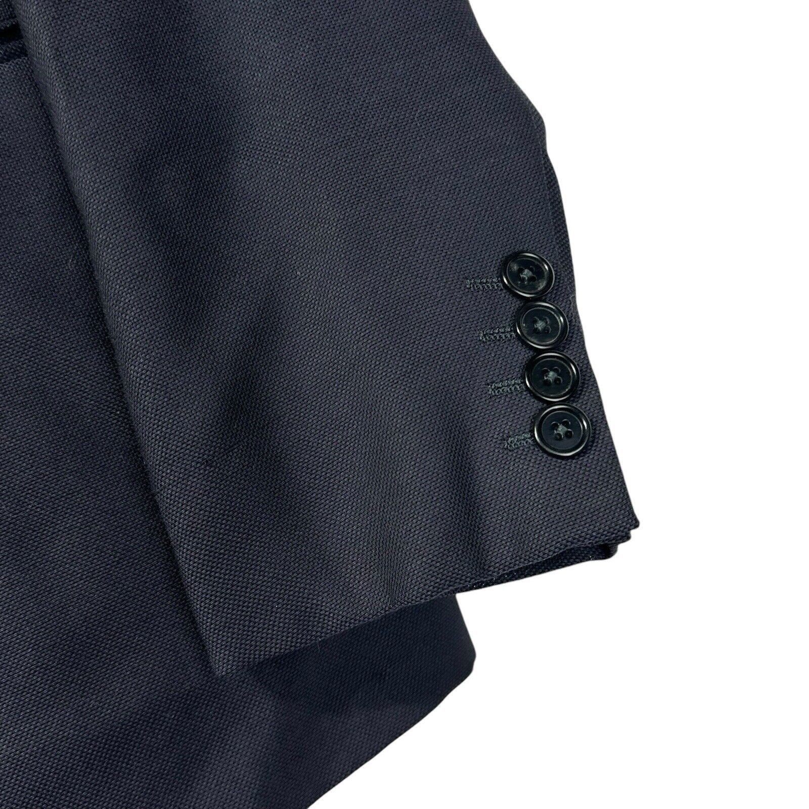Armani Collezioni armani collezioni blue wool blazer Size 38 Size 38R - 4 Thumbnail