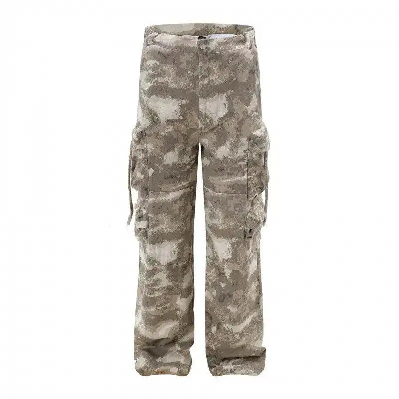 Japanese Brand Retro loose wide leg camouflage jeans Size US 32 / EU 48 - 1 Thumbnail