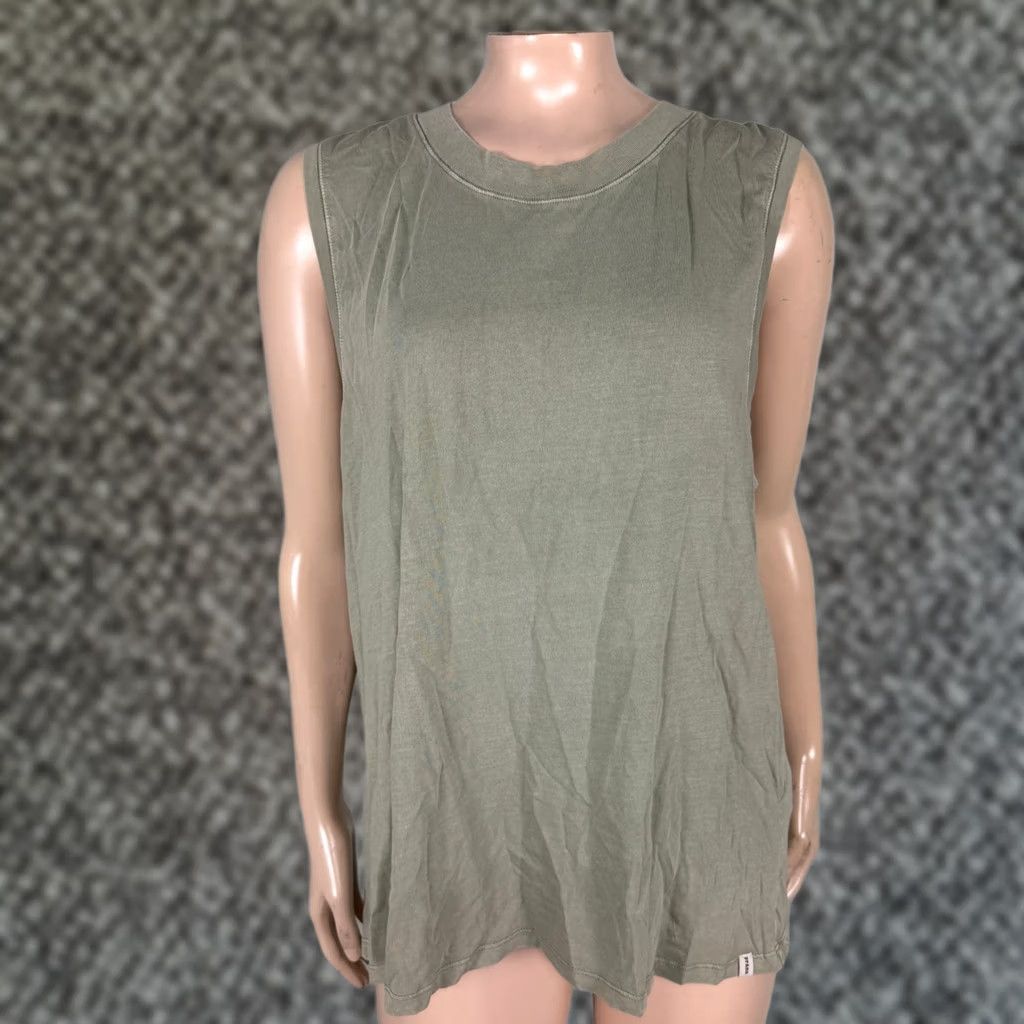 Prana PrAna Women's Shirt XL Everyday Vintage Washed Tank Juniper Green EE15 XS? Size XL / US 12-14 / IT 48-50 - 1 Thumbnail