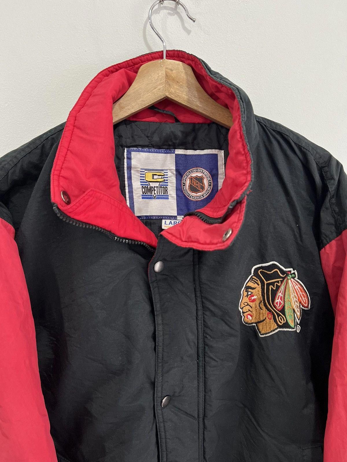 Vintage Vintage 90s Chicago Blackhawks Jacket Size US L / EU 52-54 / 3 - 4 Thumbnail