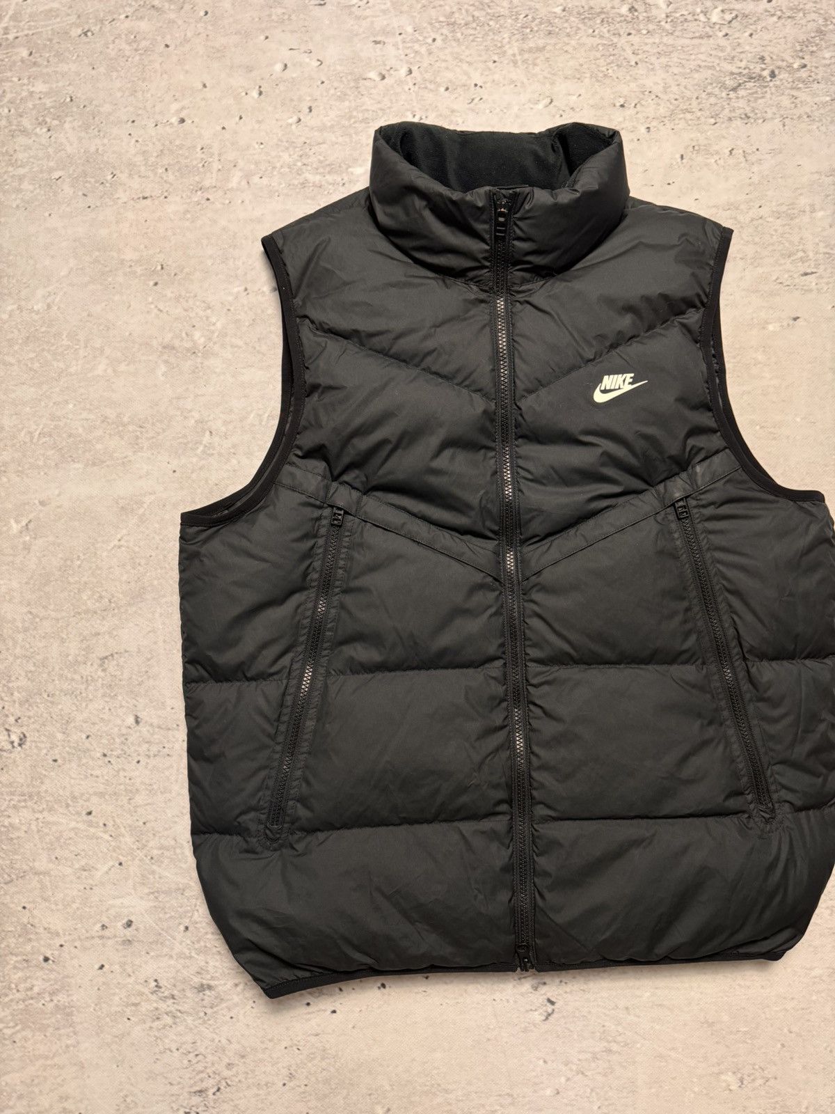 Nike × Nike ACG NIKE PUFFER DOWN BASIC LOGO WHITE OVERSIZE VEST Size US L / EU 52-54 / 3 - 2 Thumbnail