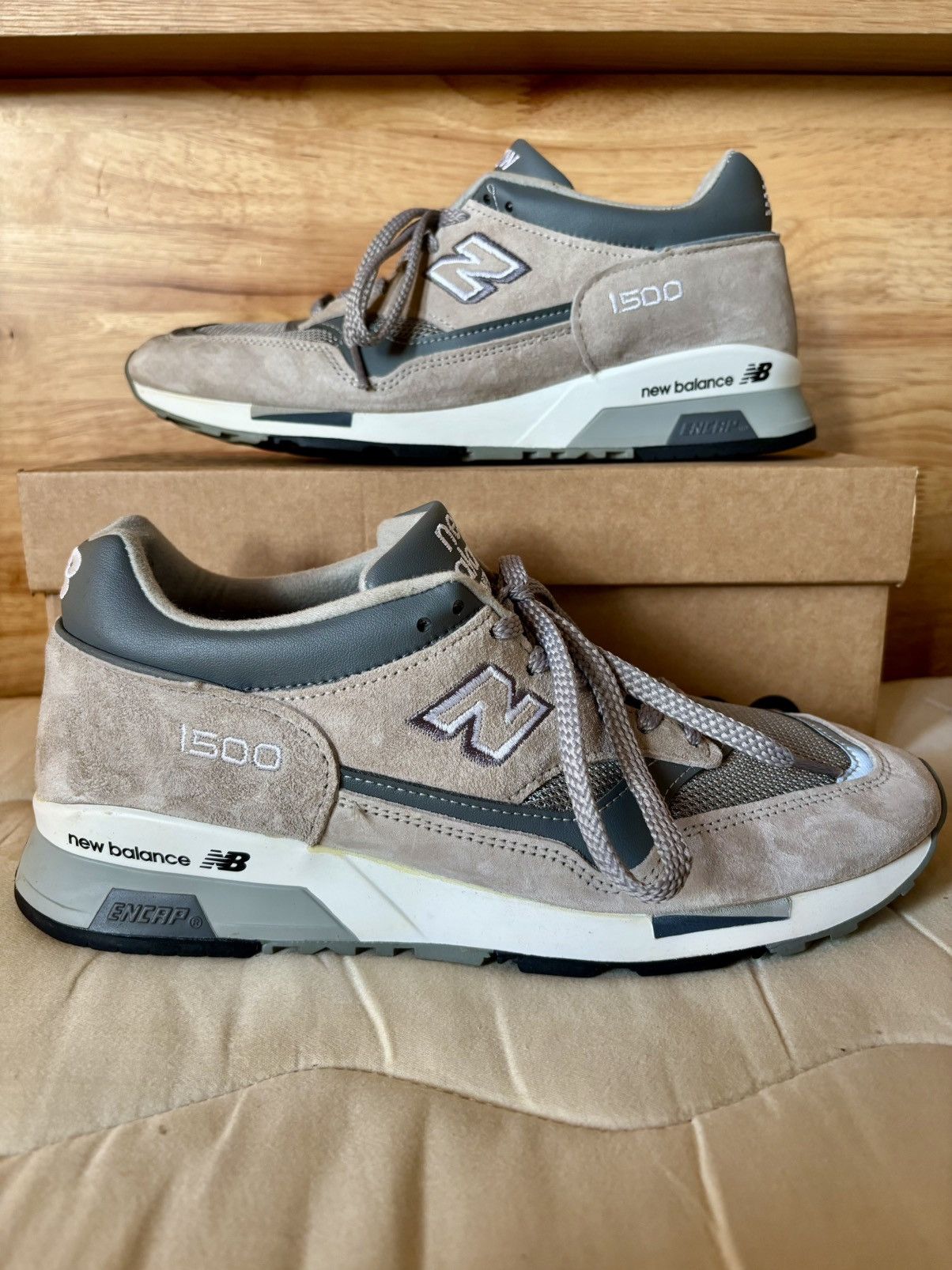 New Balance Pristine New Balance 1500 Made In England Grey 