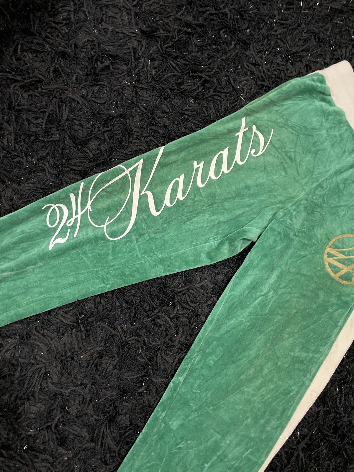 Japanese Brand 24Karat Exile Tribe Sweatpants Big logo Y2K Hip hop style Size US 32 / EU 48 - 6 Thumbnail
