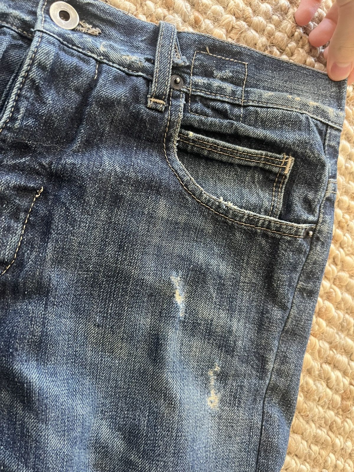 Rick Owens × Rick Owens Drkshdw Rick Owens Olmar and Mirta straight denim Size US 30 / EU 46 - 2 Thumbnail