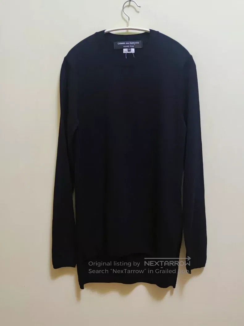 Comme des Garcons Comme Des Garcons Black Long Knit Cardigan Size US S / EU 44-46 / 1 - 3 Thumbnail