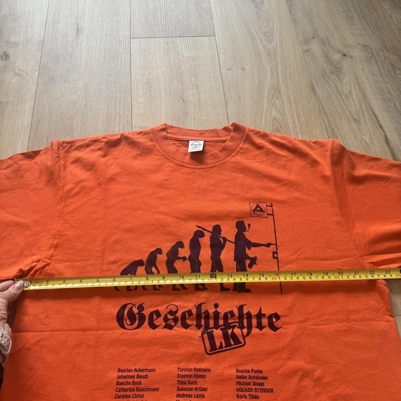 Other Vintage German Milestones Of Humanity T-shirt Single Stitch Size US XL / EU 56 / 4 - 5 Thumbnail