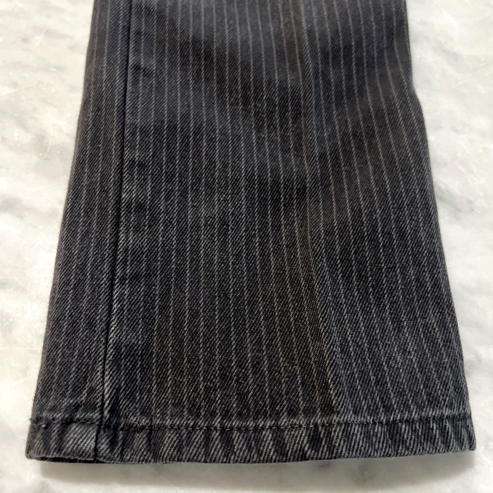 Vintage VINTAGE Rockies Western Jeans Women’s 24x36 Black Striped Bareback 1990s Womens Size 42" / US 20 - 3 Thumbnail