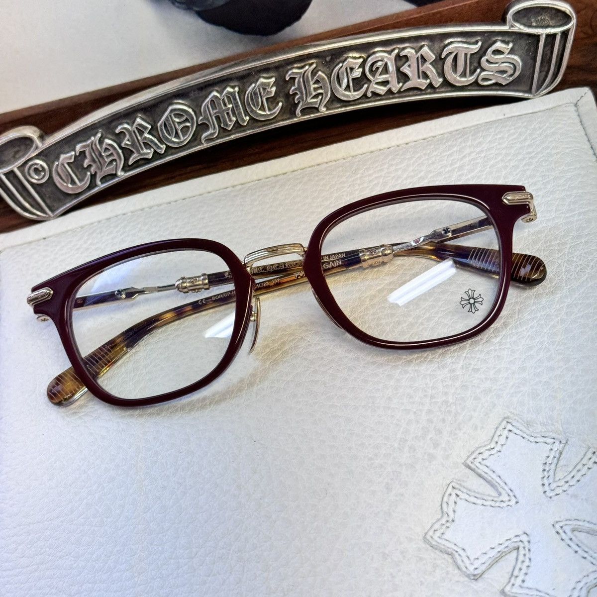 Chrome Hearts Chrome Hearts Tycoxagain Glasses | Grailed