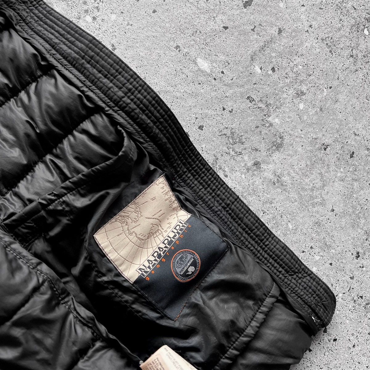 Napapijri Napapijri Women Black Full Zip Padded Quilted Jacket Pockets Size M / US 6-8 / IT 42-44 - 8 Thumbnail