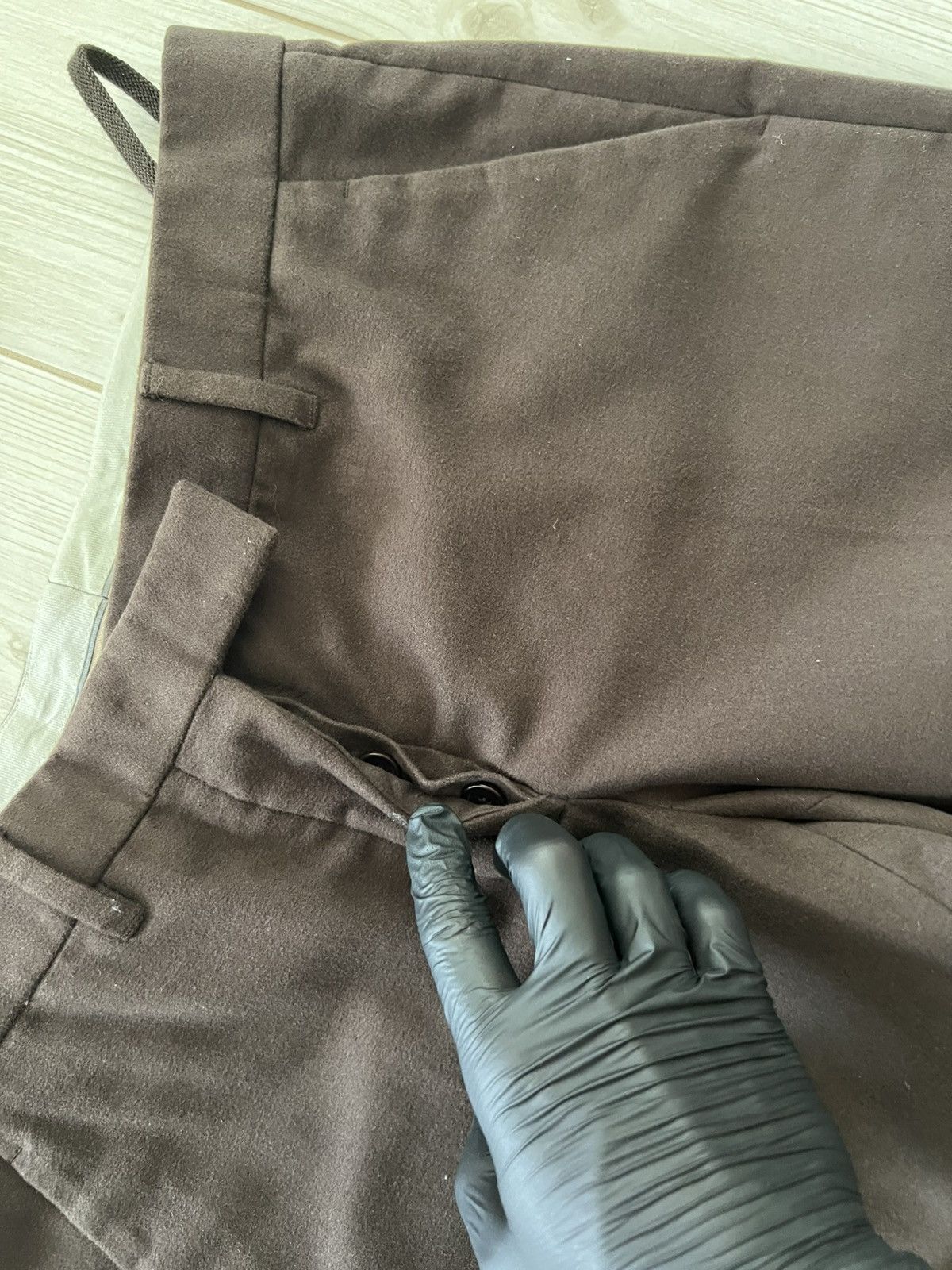 Helmut Lang Helmut Lang Archive Straight Brown Pants Designer Vintage Size US 28 / EU 44 - 16 Thumbnail