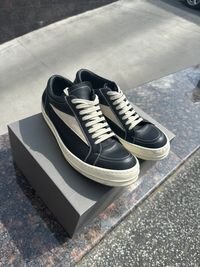 Leather Mega Bumper Ramones High Top Sneaks