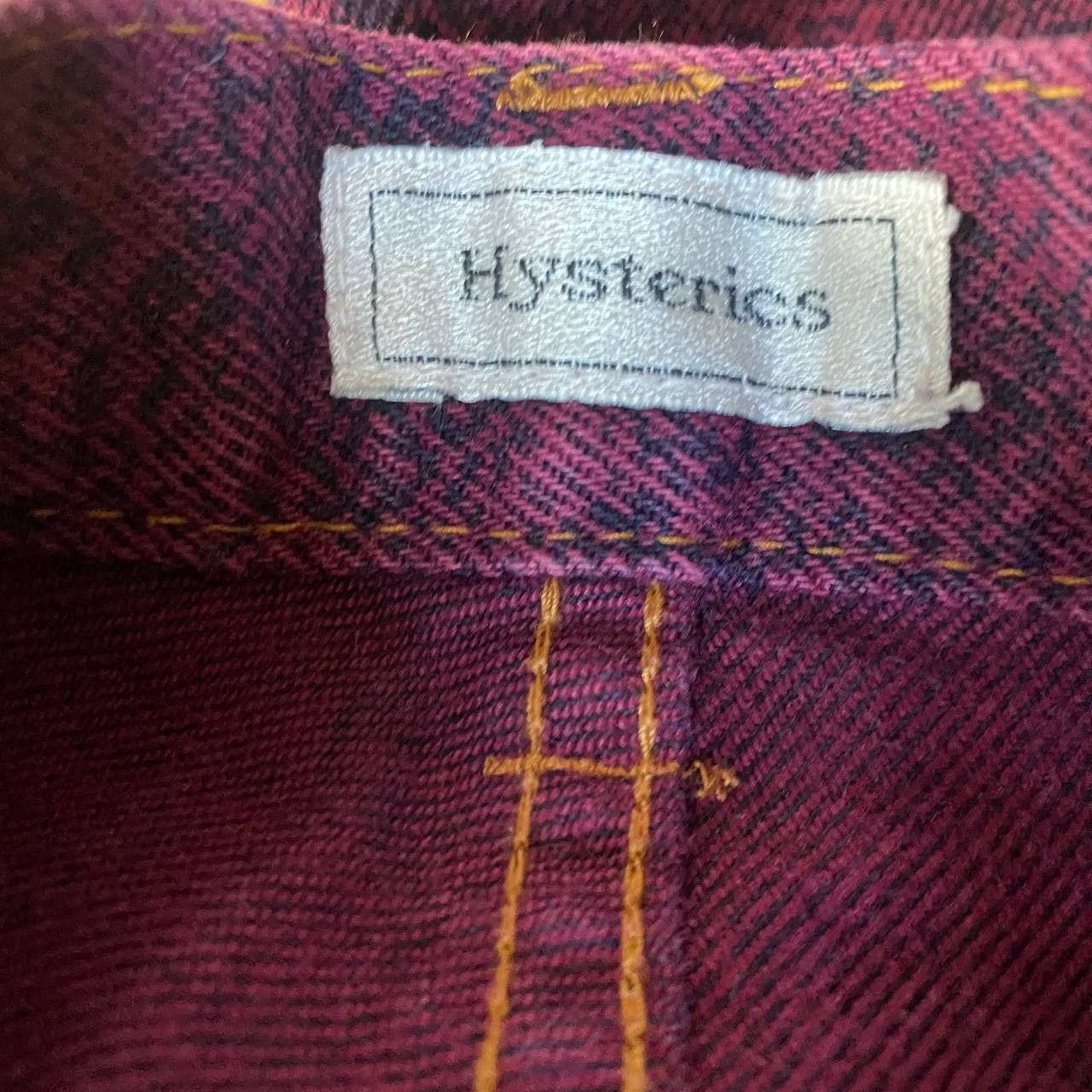 Hysteric Glamour Hysterics Denim pants, skinny, reddish purple Size US 27 - 7 Thumbnail
