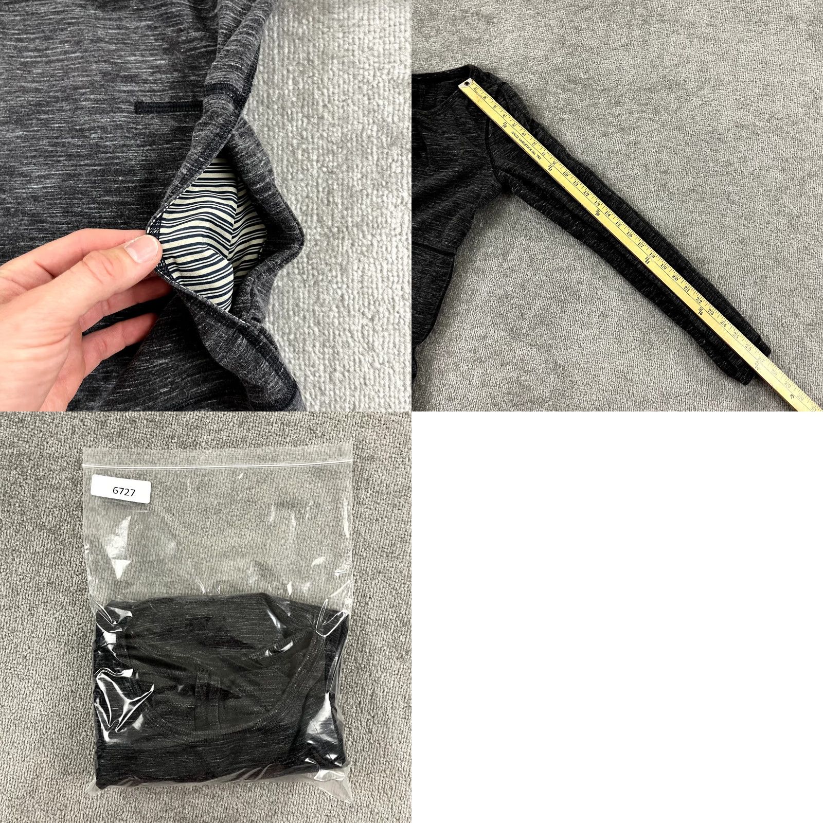 Lululemon LULULEMON Jacket Womens Size 4 Gray Exhalation II Sweatshirt Yoga Kangaroo L/S Size S / US 4 / IT 40 - 8 Thumbnail