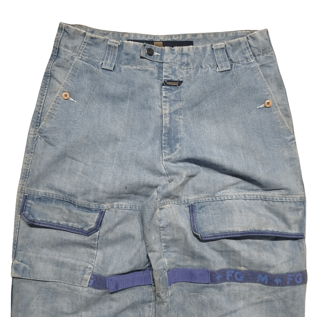 Marithe + Francois Girbaud Le jean de Marithé + François Girbaud Shuttle Jeans Size US 36 / EU 52 - 2 Thumbnail