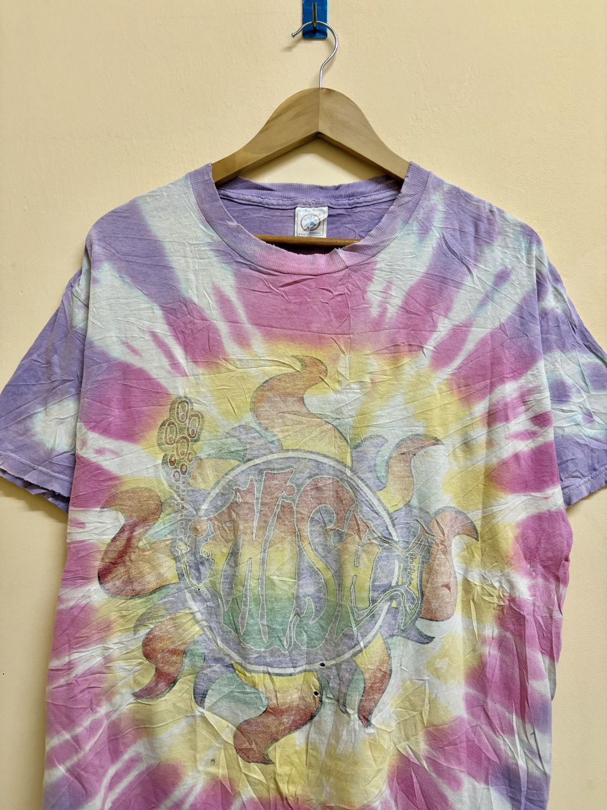 Band Tees Vintage 98 Phish Band Loring Air Force Base Maine Tie Dye Size US L / EU 52-54 / 3 - 3 Thumbnail