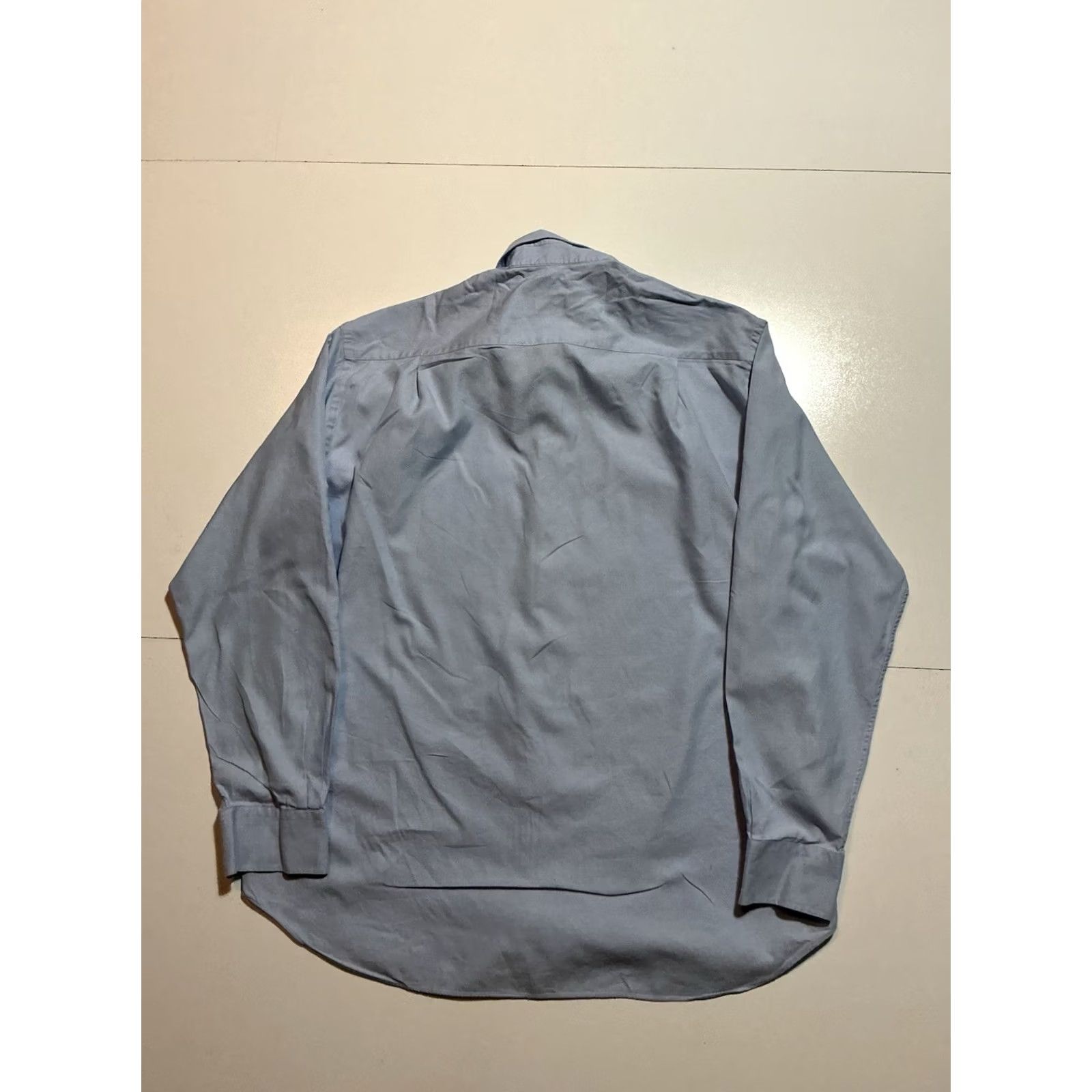Armani Armani Collezioni Dress Shirt Blue Button Front Pocket XL Mens 16.5/42 Made In Italy Regular Size XXL Size 46R - 2 Thumbnail