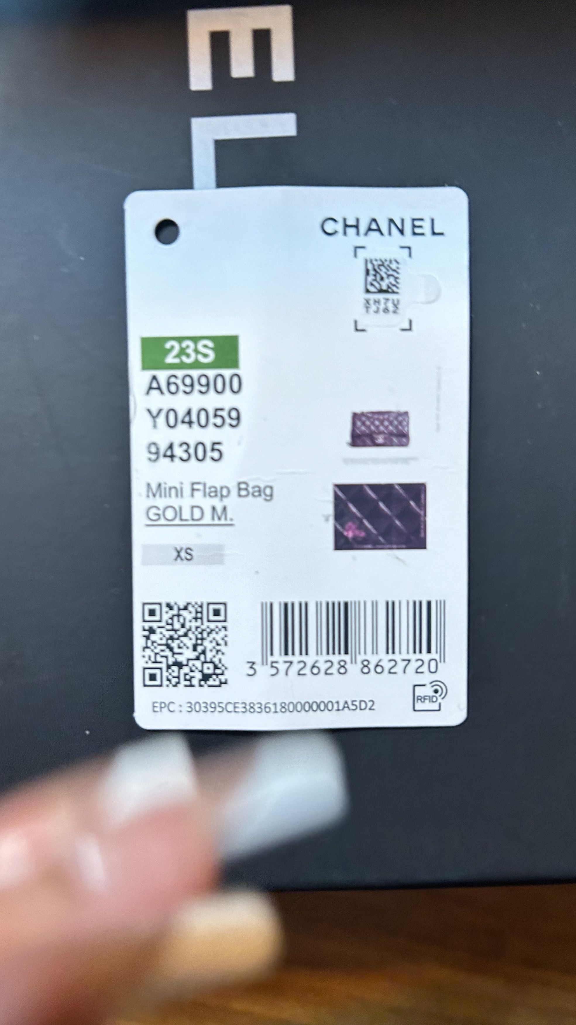Chanel Chanel Classic Flap Lambskin Gold Hardware Small Size ONE SIZE - 10 Thumbnail