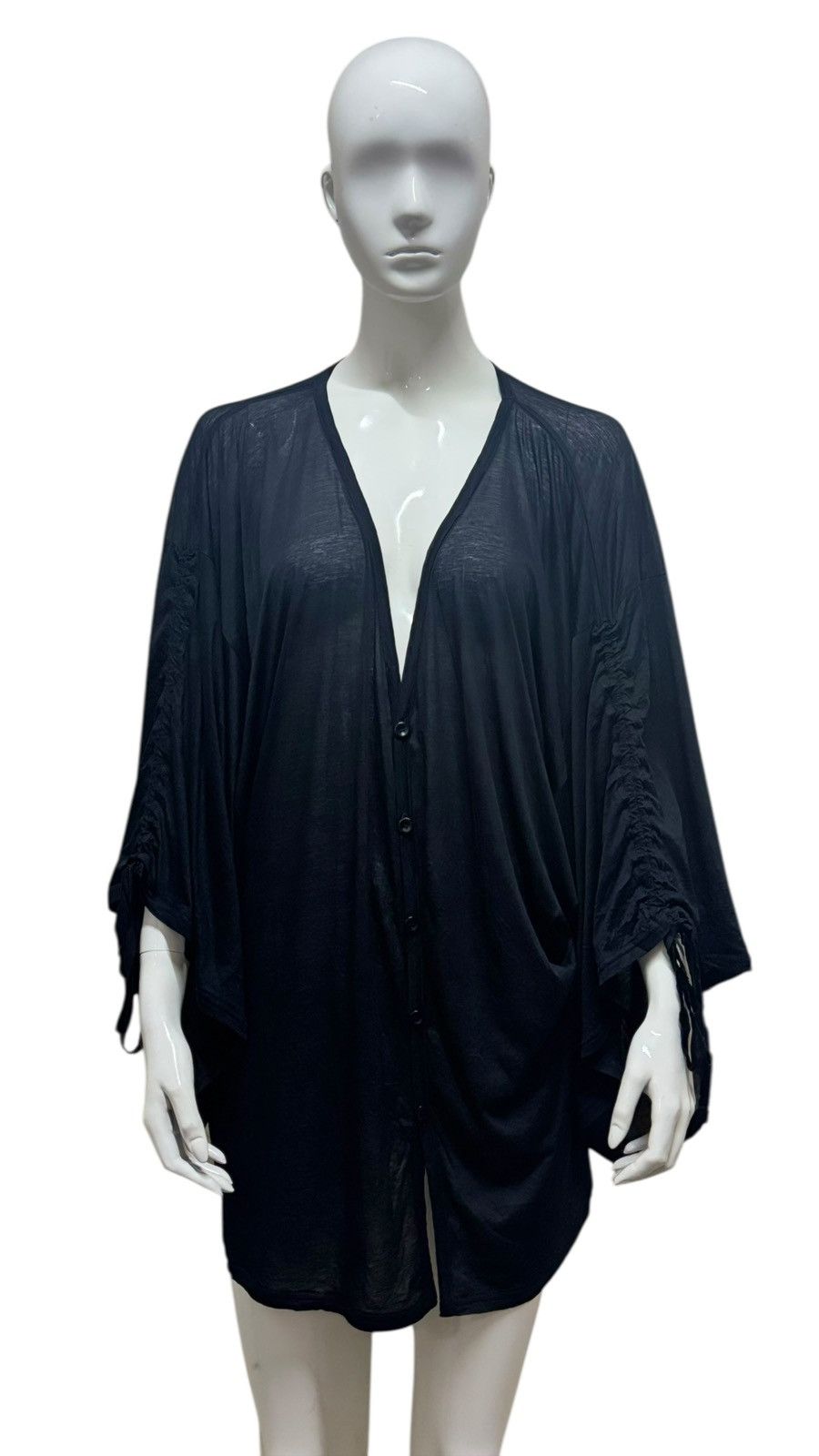 Limi Feu × Yohji Yamamoto Buttons Top Blouses Size S / US 4 / IT 40 - 1 Thumbnail