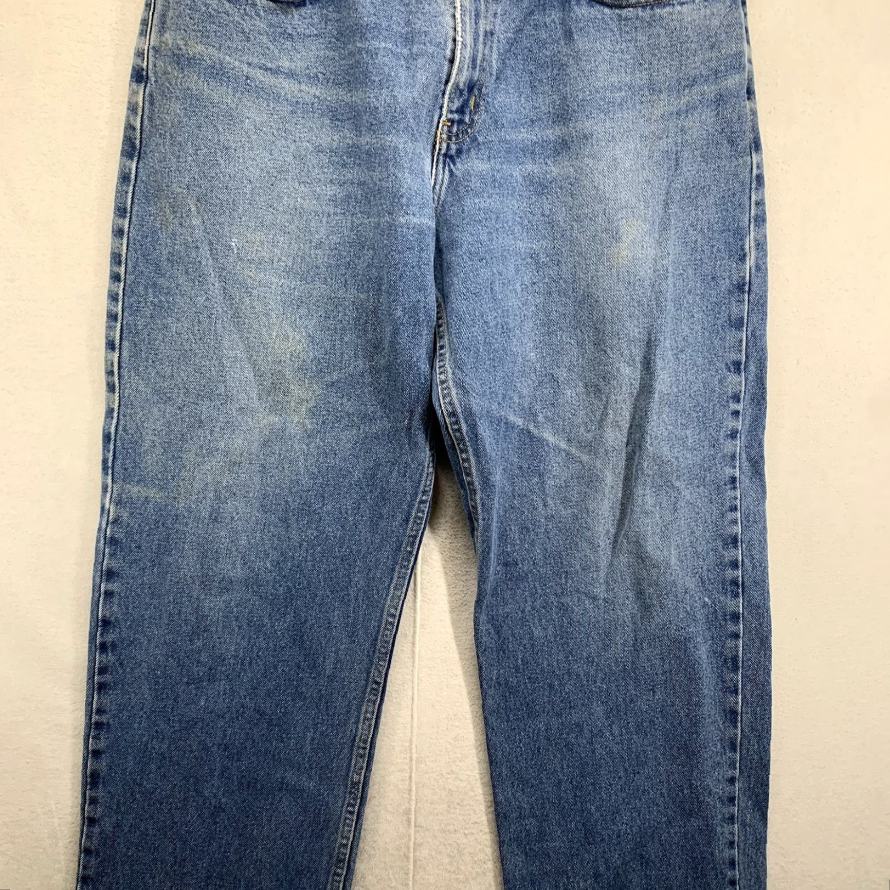 Vintage VINTAGE Polo Jeans Co. Ralph Lauren Jeans Men Adult Medium Blue 90s Distressed Denim 33x30 Size US XS / EU 42 / 0 - 7 Thumbnail