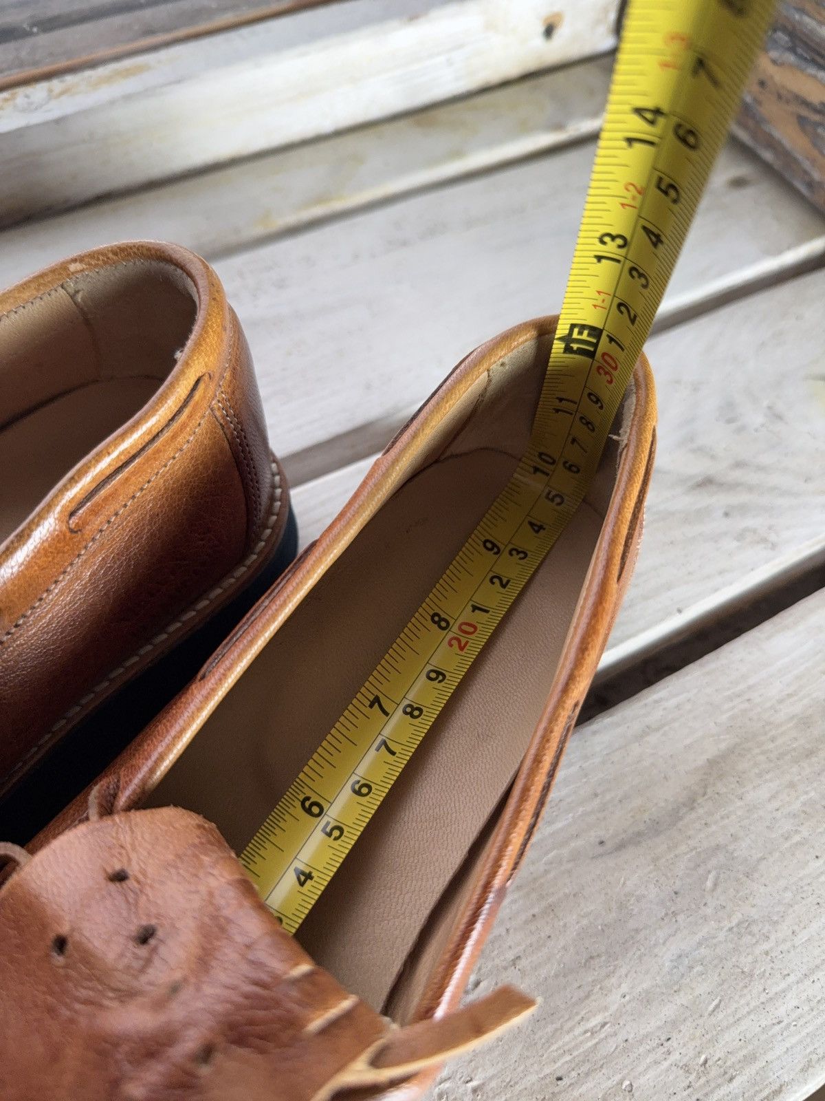 Melvin & Hamilton Luxury Melvin & Hamilton Leather Moccasin Loafers Tan Cognac Size US 7 / EU 40 - 19 Thumbnail