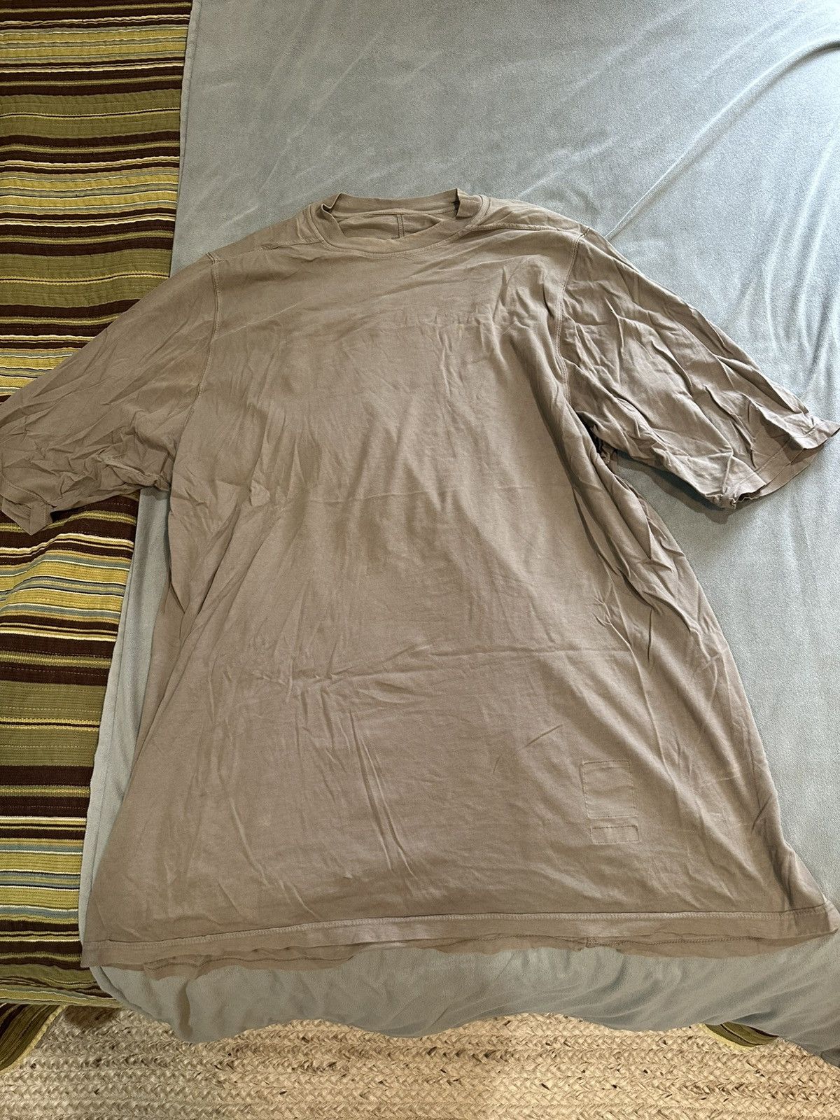 Rick Owens Drkshdw XL Rick Owens DRKSHDW Oversized Dust T-Shirt Size US XL / EU 56 / 4 - 1 Thumbnail