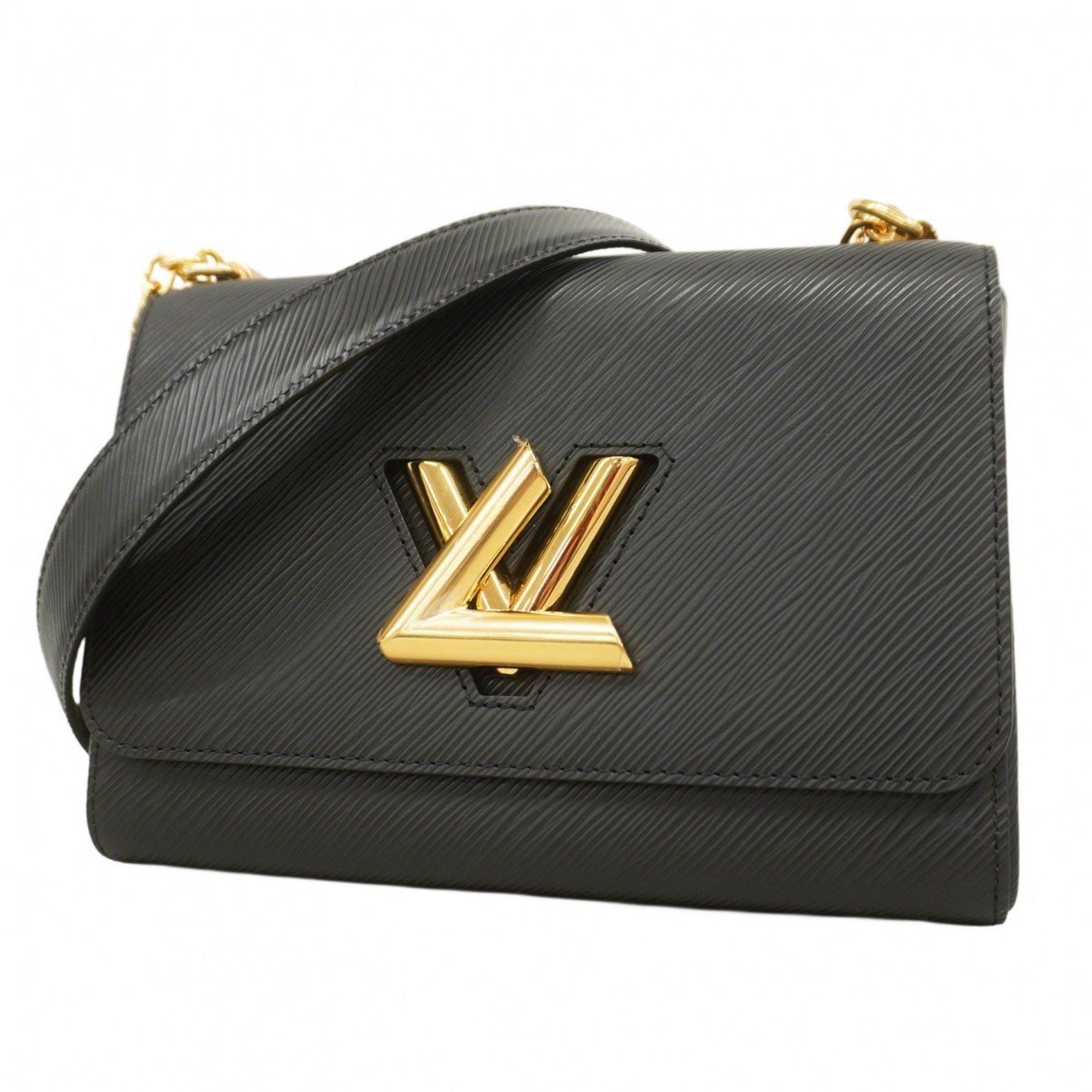 Louis Vuitton Shoulder Bag Epi Twist Mm M21113 Noir Ladies, Women's