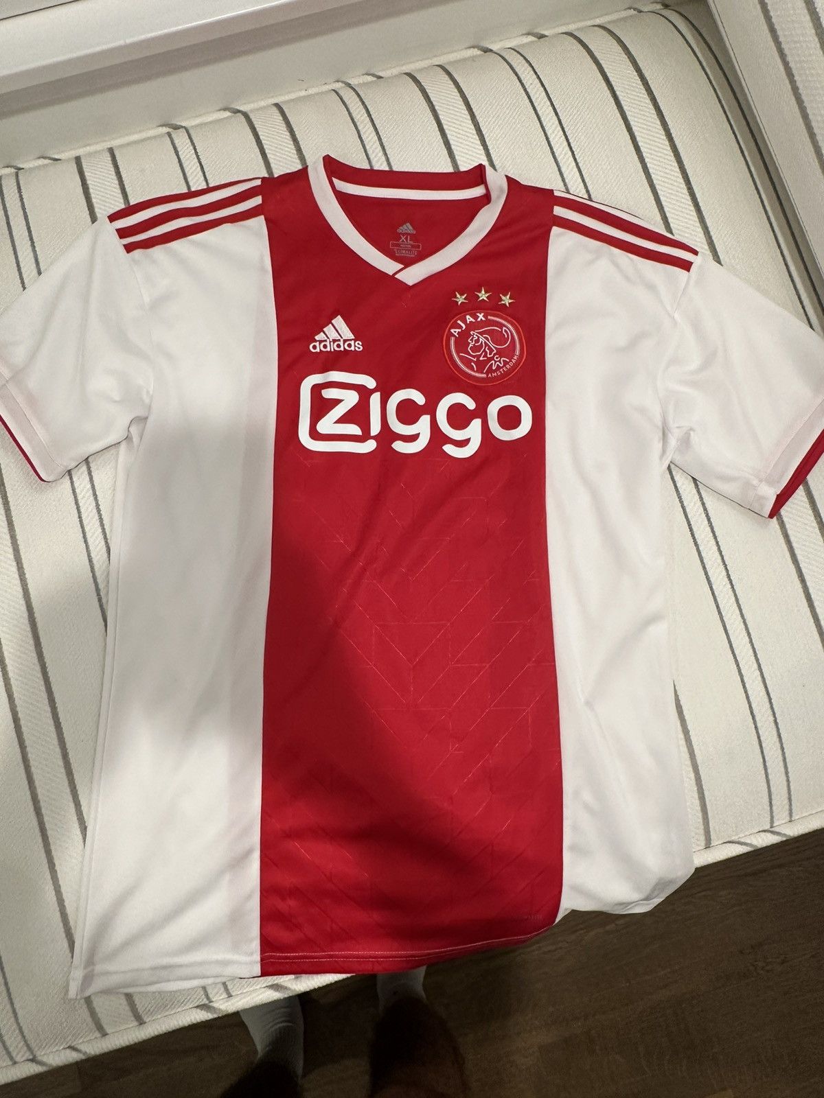 Adidas Ajax 2018/19 Home Kit Size US XL / EU 56 / 4 - 1 Thumbnail