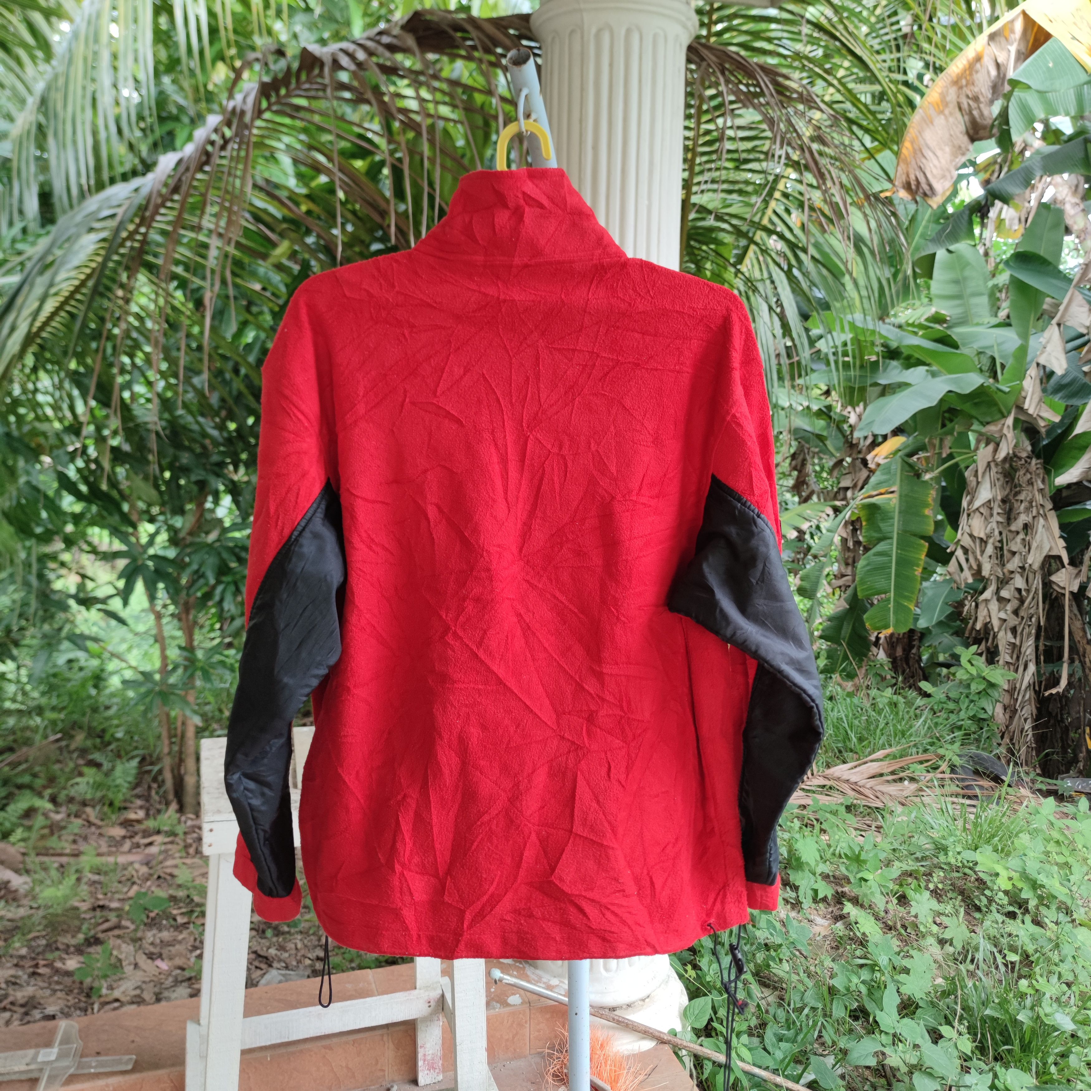 Vintage RALLIART MITSUBISHI MOTORS HALF ZIPPER FLEECE JUMPER Size US L / EU 52-54 / 3 - 2 Thumbnail