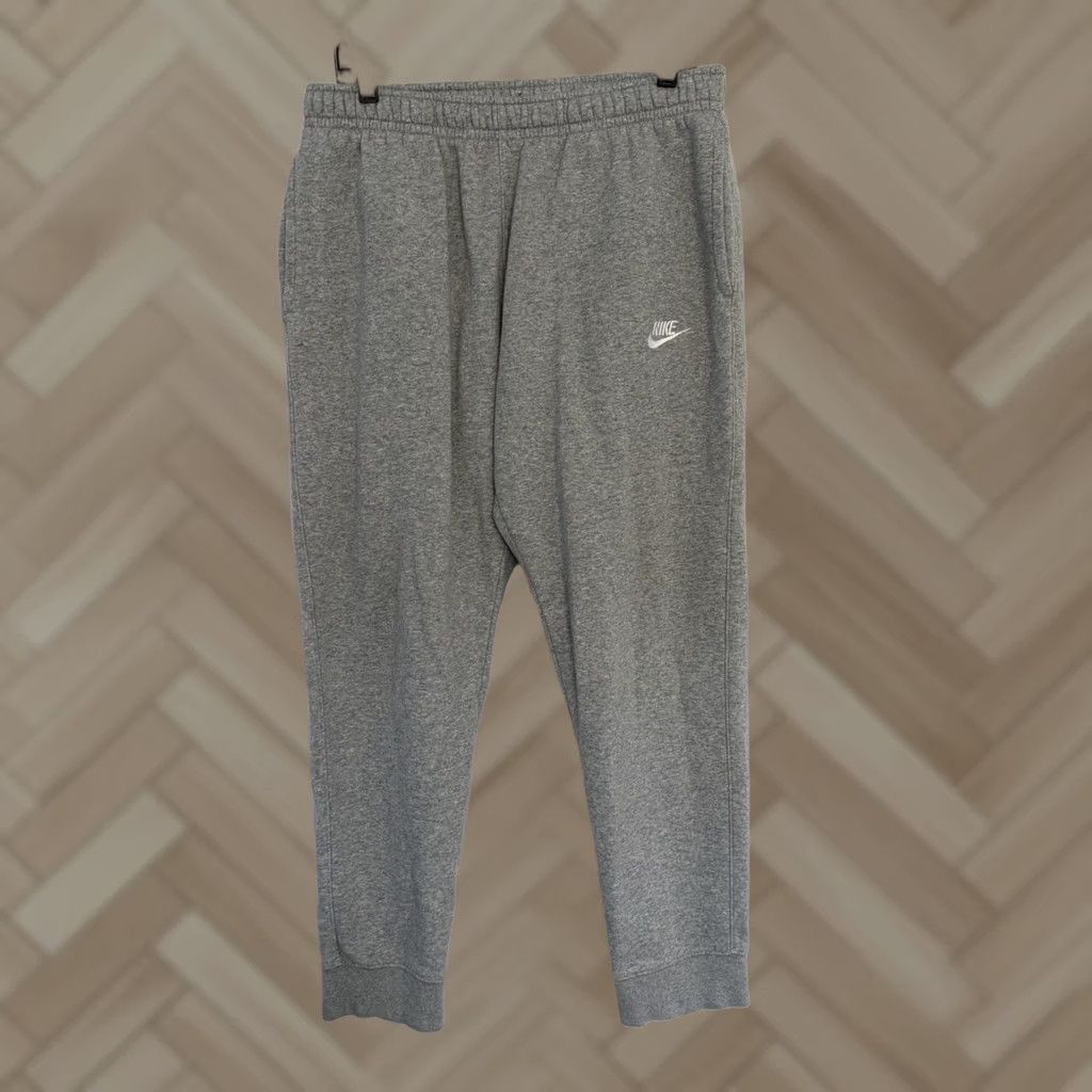 Nike Nike Sportswear Club Fleece Gray Jogger Pants Mens Large Size US 33 - 1 Thumbnail