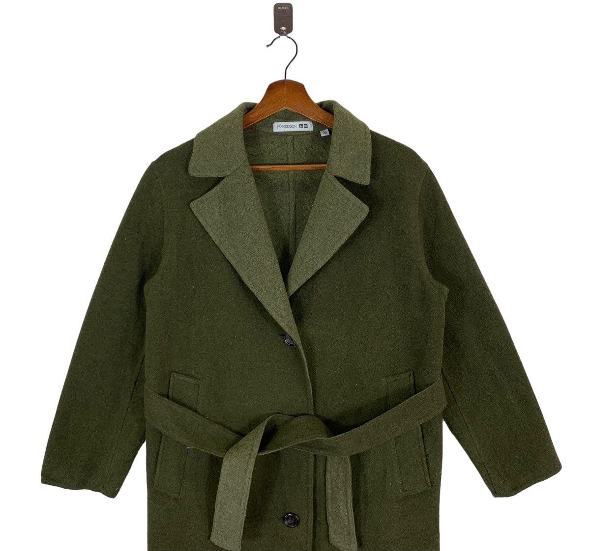 JW Anderson JW Anderson Belt Wool Overcoat Size US XS / EU 42 / 0 - 4 Thumbnail