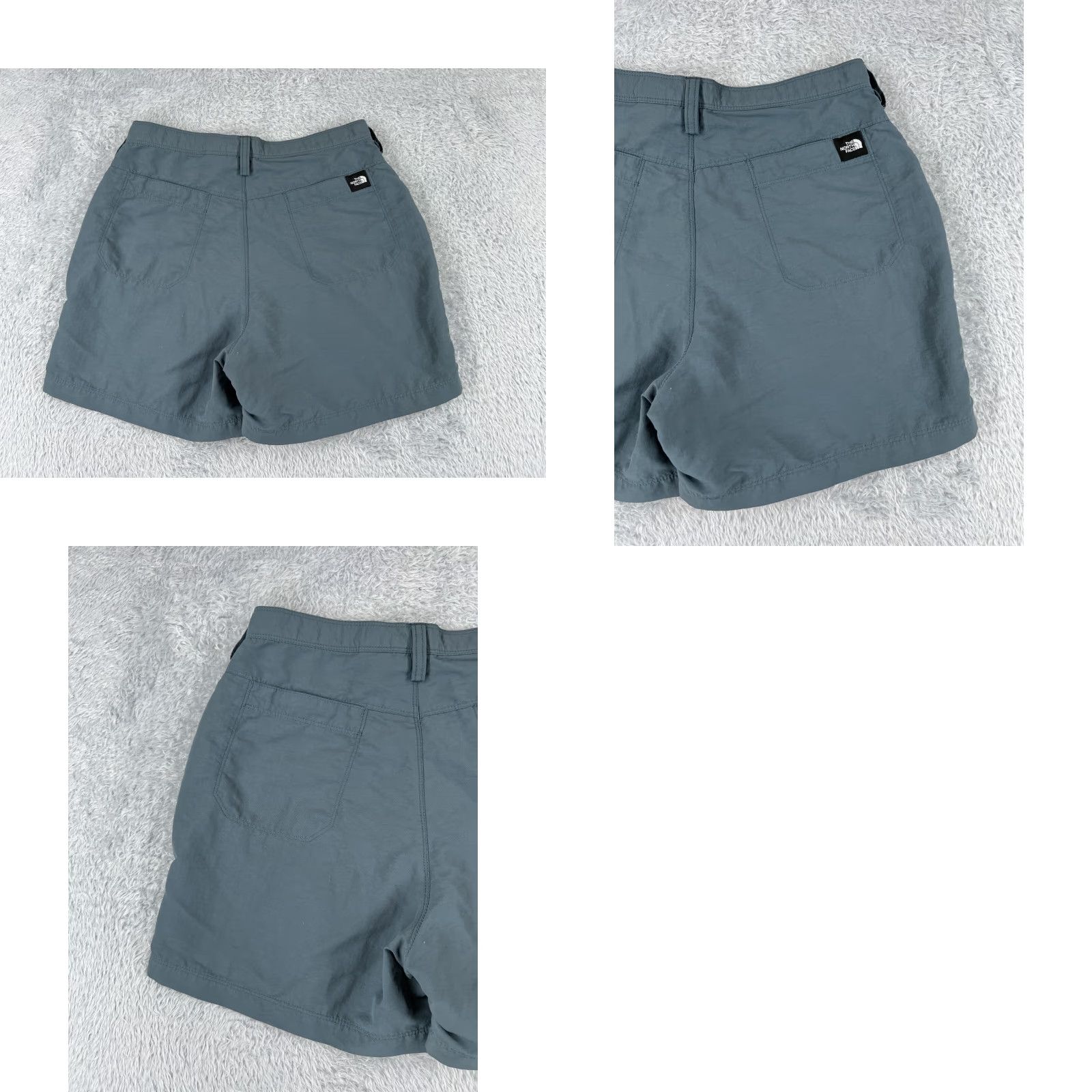 The North Face The North Face Shorts Womens 6 Gray Blue 100% Nylon Pockets Hiking Camping Fish Size 28" / US 6 / IT 42 - 9 Thumbnail