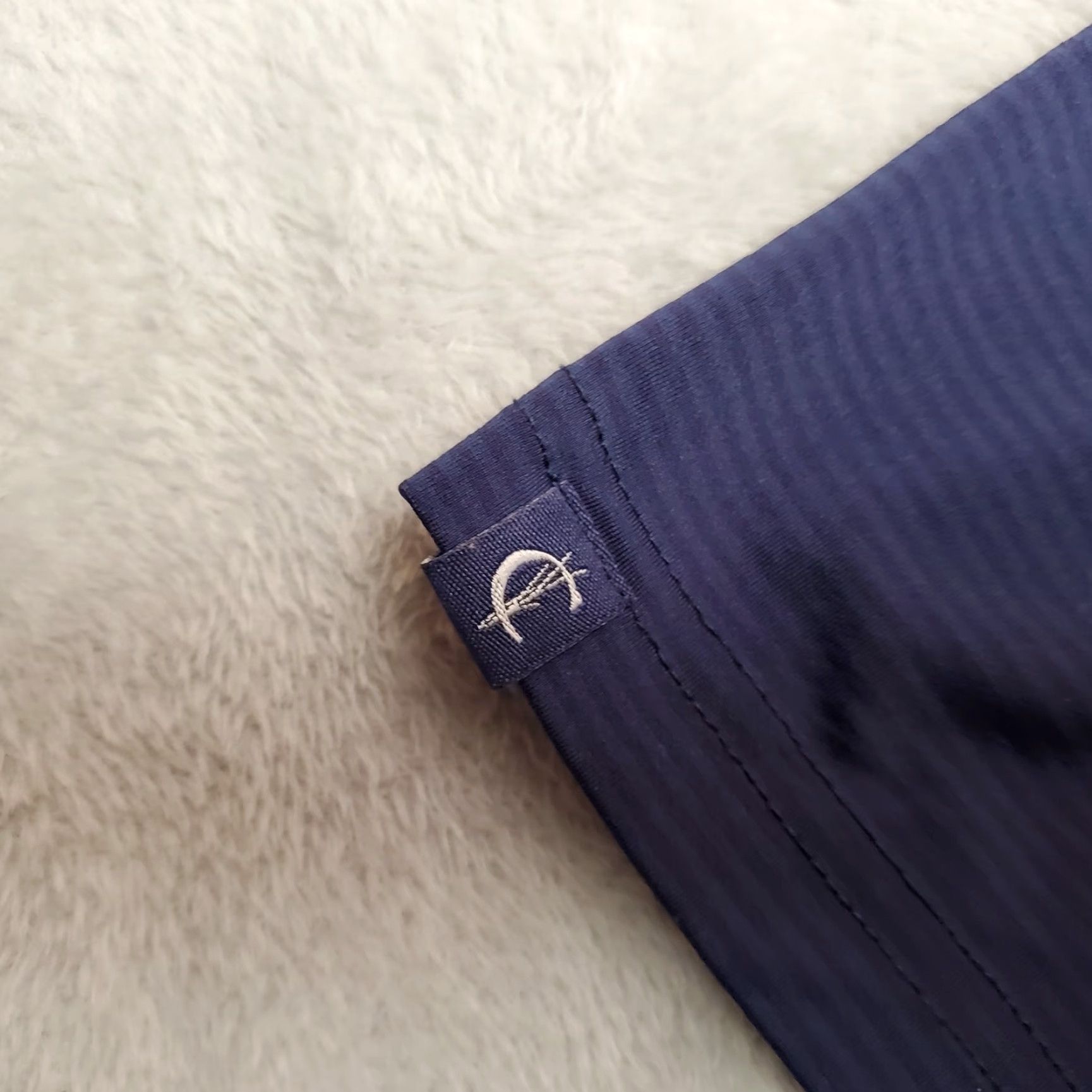 Vintage Criquet Shirt Mens Large Blue Polo Short Sleeve Performance Golf Casual Shirt Mens Blue Polo Short Sleeve Logo Accents Pockets Size US L / EU 52-54 / 3 - 6 Thumbnail