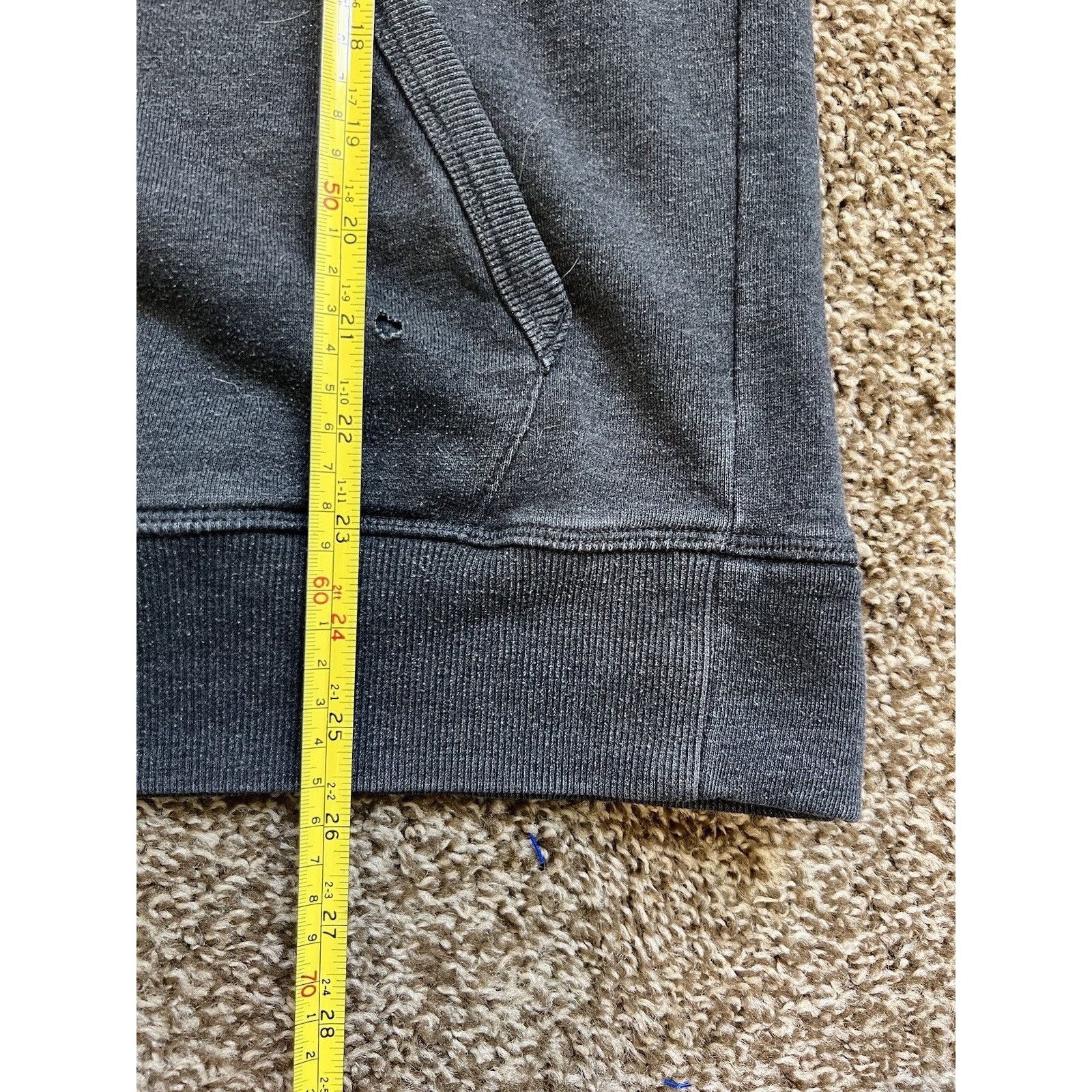 Volcom Vintage Volcom Stone Dark Heather Gray Hoodie MD Size US M / EU 48-50 / 2 - 8 Thumbnail