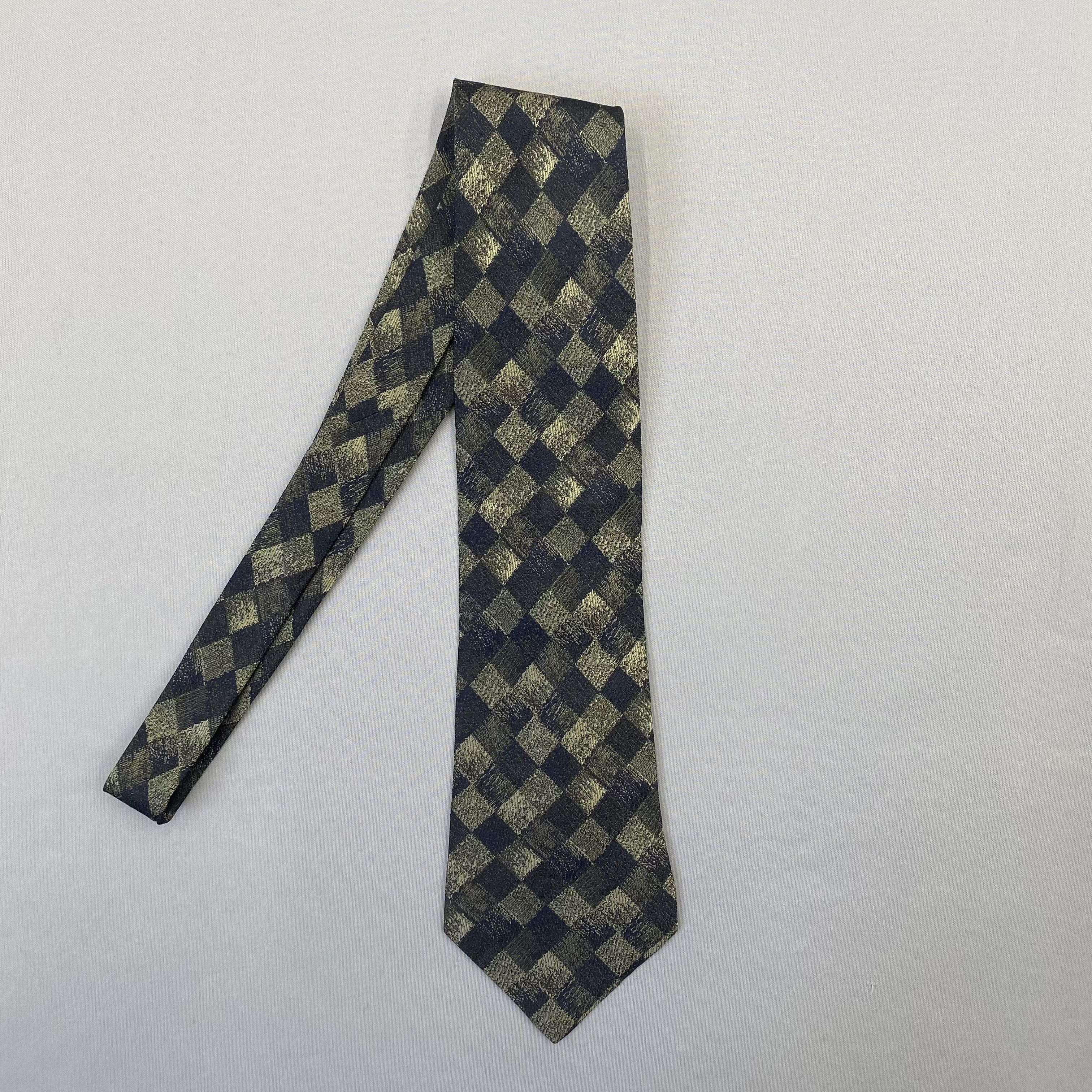 Issey Miyake Vintage Issey Miyake SILK Necktie Cravate Pure Silk Neck Tie Size ONE SIZE - 4 Thumbnail