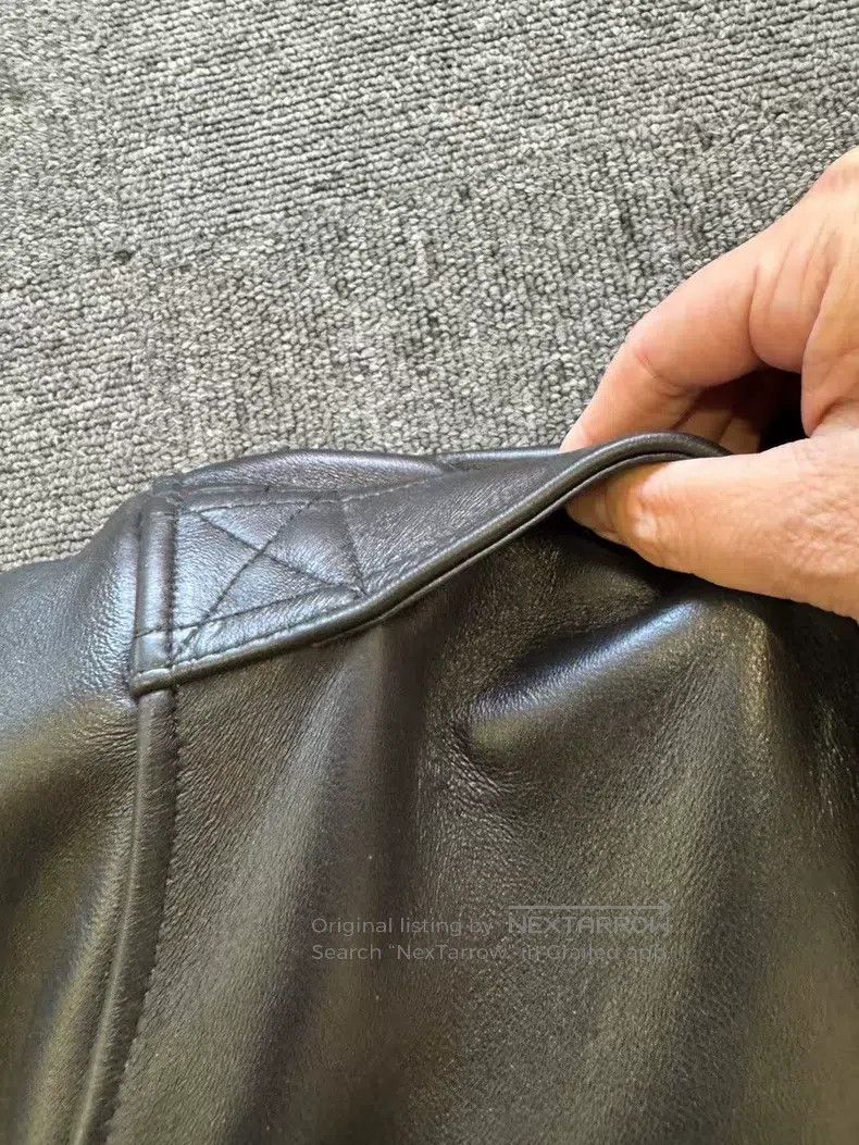 Other A2 all-leather Air Force flight jacket Size US S / EU 44-46 / 1 - 7 Thumbnail