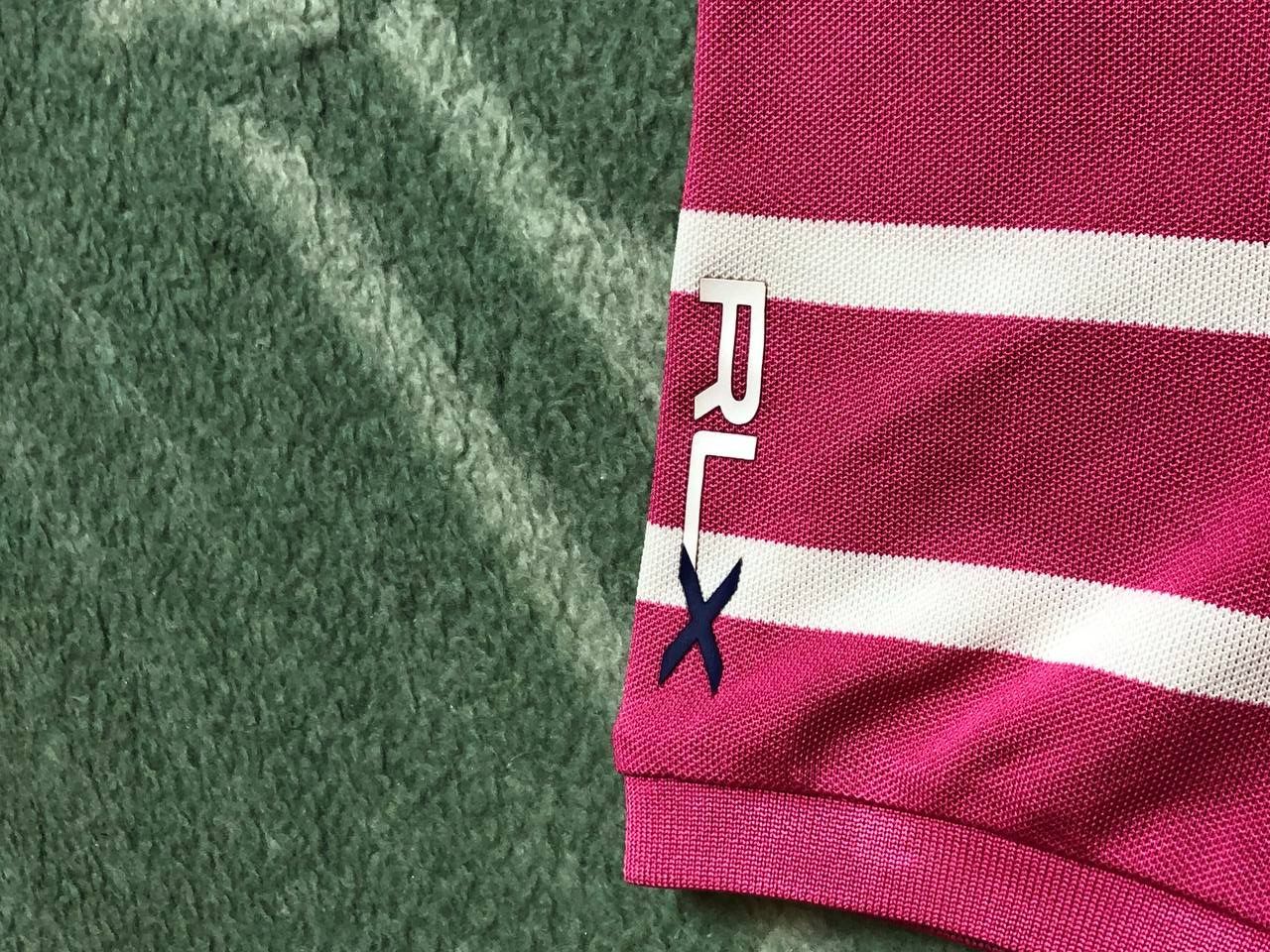Polo Ralph Lauren Vintage Polo RLX Ralph Lauren Polo Pink Print Striped Size US M / EU 48-50 / 2 - 8 Thumbnail