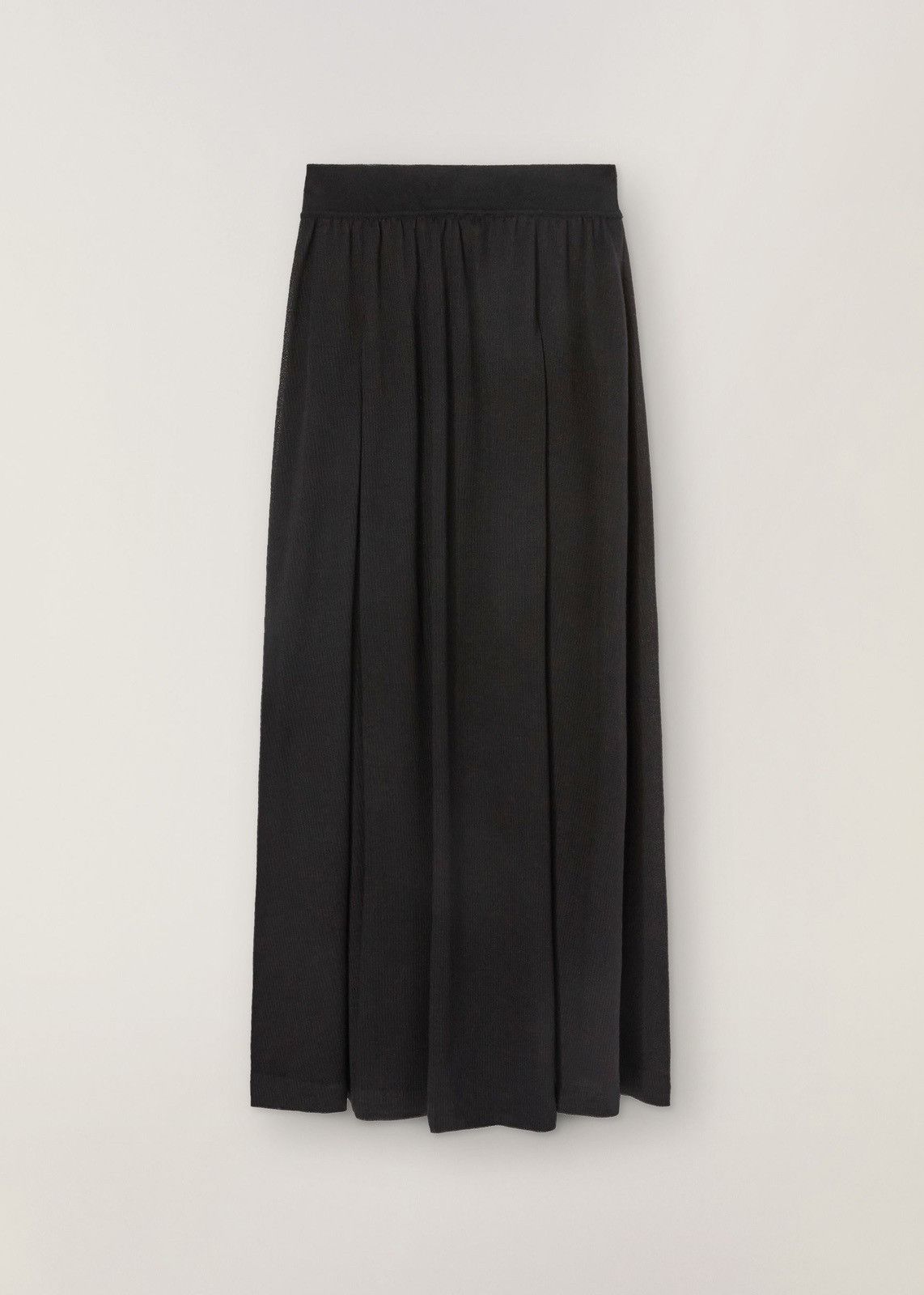 image of Loro Piana O1Loc1C0224 Cashmere/silk Skirt In Black, Women's (Size 34)
