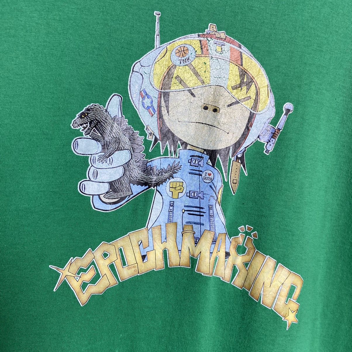 Band Tees Vintage Gorillaz G-Sides Godzilla T-Shirt / Band Tee Size US L / EU 52-54 / 3 - 4 Thumbnail