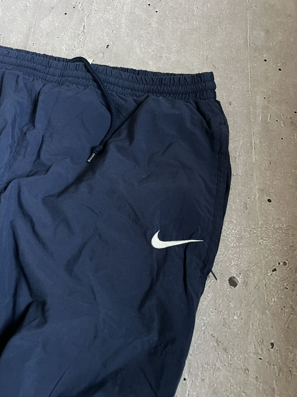 Nike Rare Vintage Pants Nike Blue Y2K Hype Size L 90s Size US 34 / EU 50 - 4 Thumbnail