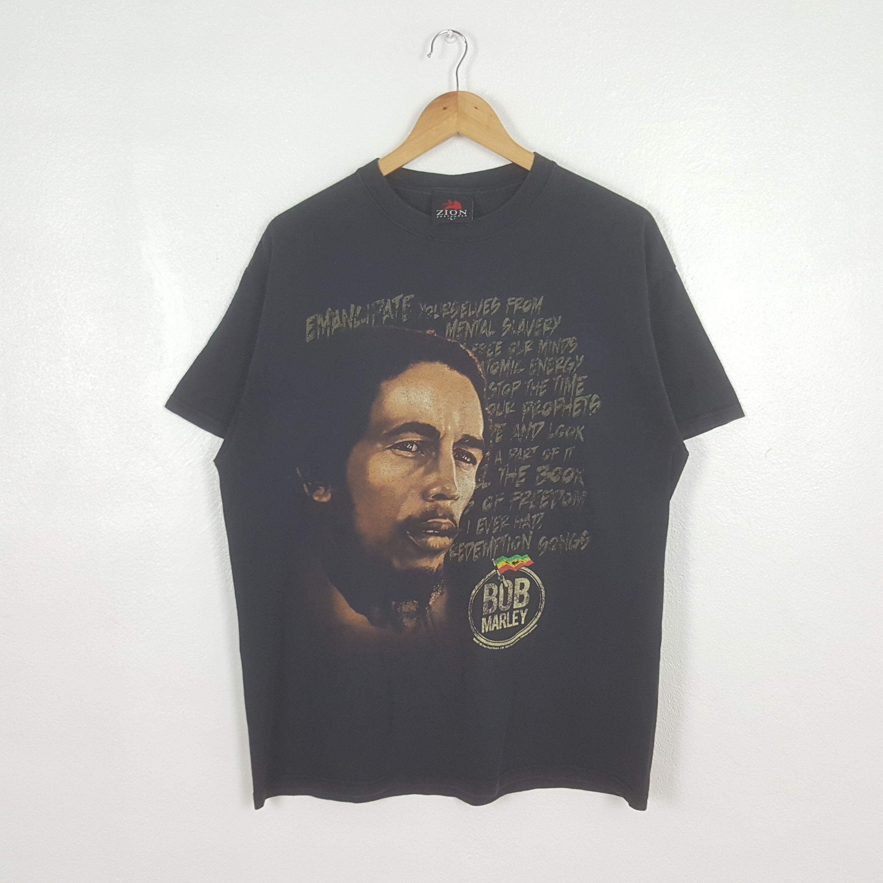 Bob Marley Vintage Bob Marley Jamaican Singer Reggae Tshirt C319N34 Size US L / EU 52-54 / 3 - 1 Thumbnail